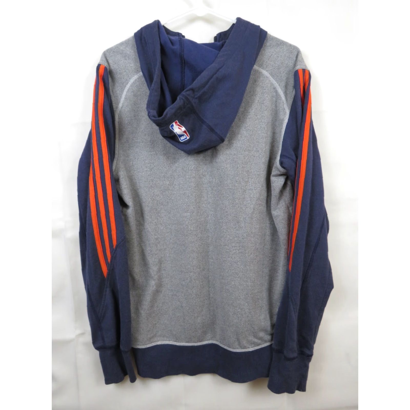 Adidas adidas Oklahoma City Thunder Hoodie Full Zip Mens Adults S Gray NBA Basketball Team Sweatshirt Size US S / EU 44-46 / 1 - 5 Thumbnail