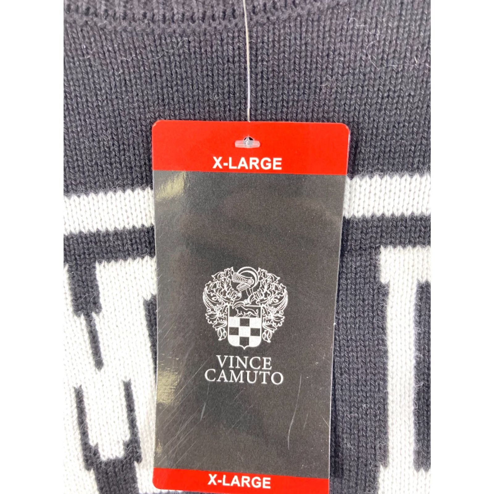 Vince Camuto Vince Camuto Pullover Sweater Womens XL Black Cotton Crew Neck NWT Long Sleeve Size XL / US 12-14 / IT 48-50 - 6 Thumbnail