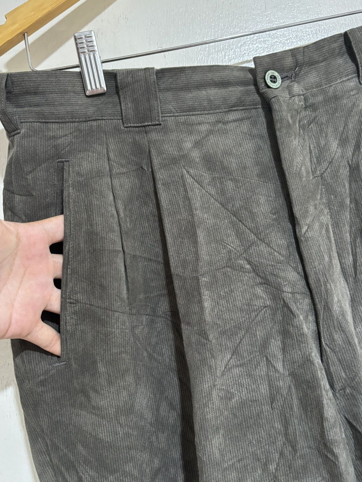 Balenciaga Vintage Balenciaga Sports Corduroy Pants Size US 31 - 5 Thumbnail