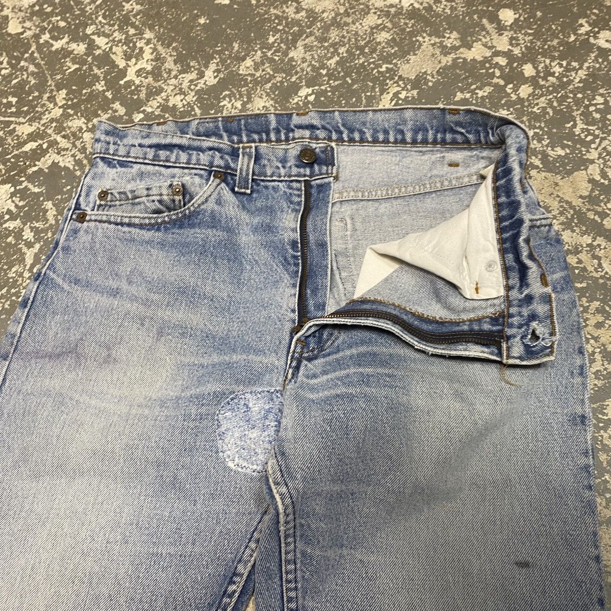 Levi's × Vintage Vintage Levi’s 505 Straight Fit Blue Denim Jeans USA 80s Size US 32 / EU 48 - 6 Thumbnail