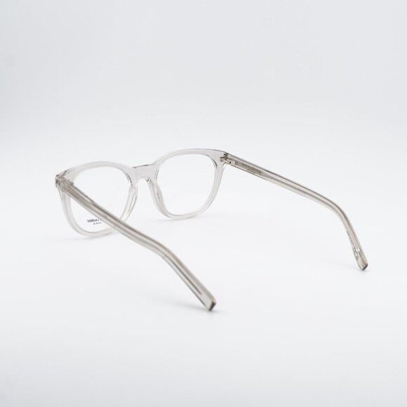 Saint Laurent Paris Saint Laurent SL471 004 Round Eyeglasses Transparent Beige Size ONE SIZE - 9 Thumbnail