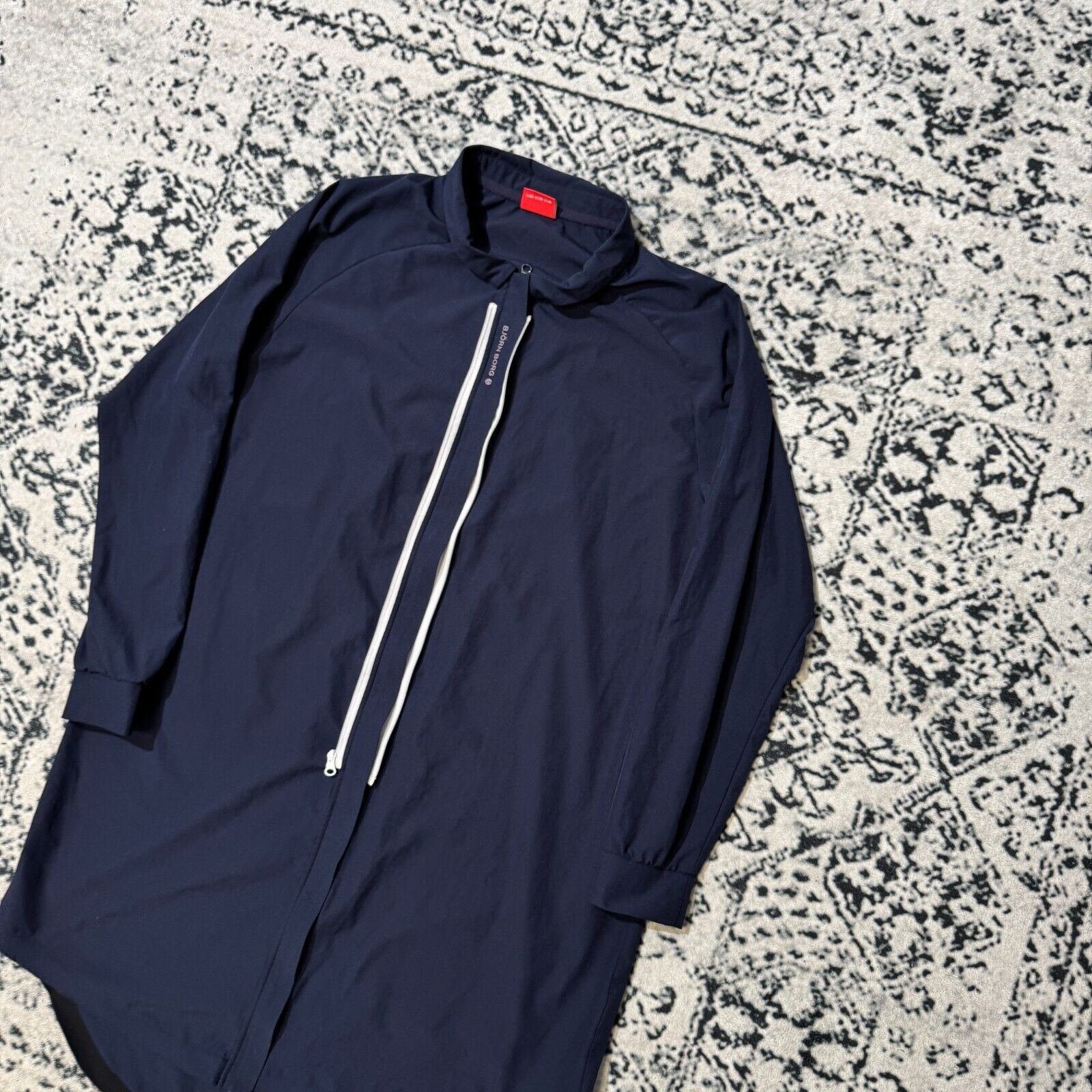 Vintage Vintage Bjorn Borg Navy Polyester Jacket Size XS Waterproof Size US XS / EU 42 / 0 - 2 Thumbnail