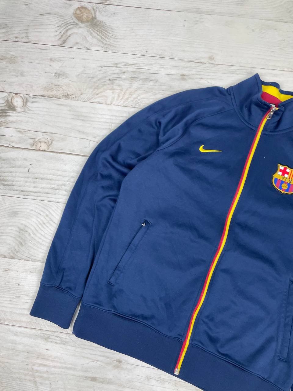 Nike Nike FC Barcelona 2013 2014 Training Track Top Soccer Jacket Size US M / EU 48-50 / 2 - 5 Thumbnail