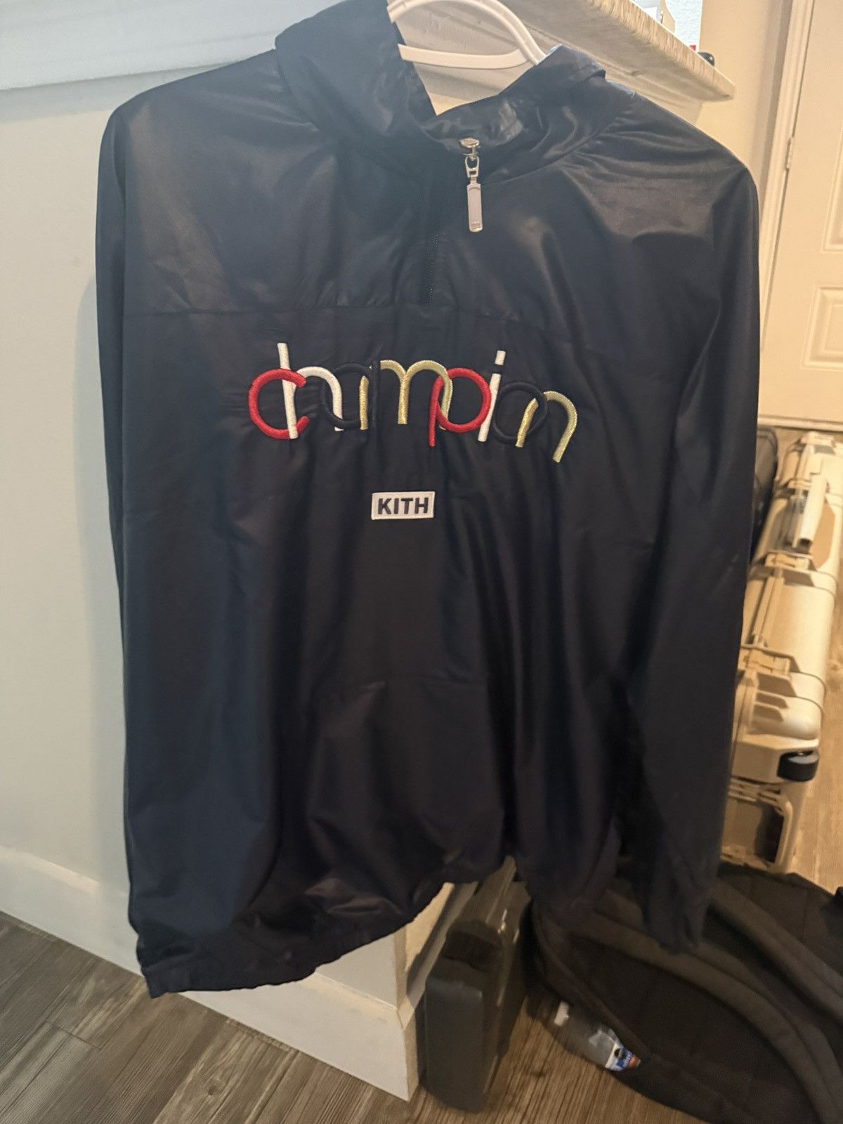Champion × Kith Kith Champion Quarter Zip Navy Size Large Size US L / EU 52-54 / 3 - 1 Thumbnail