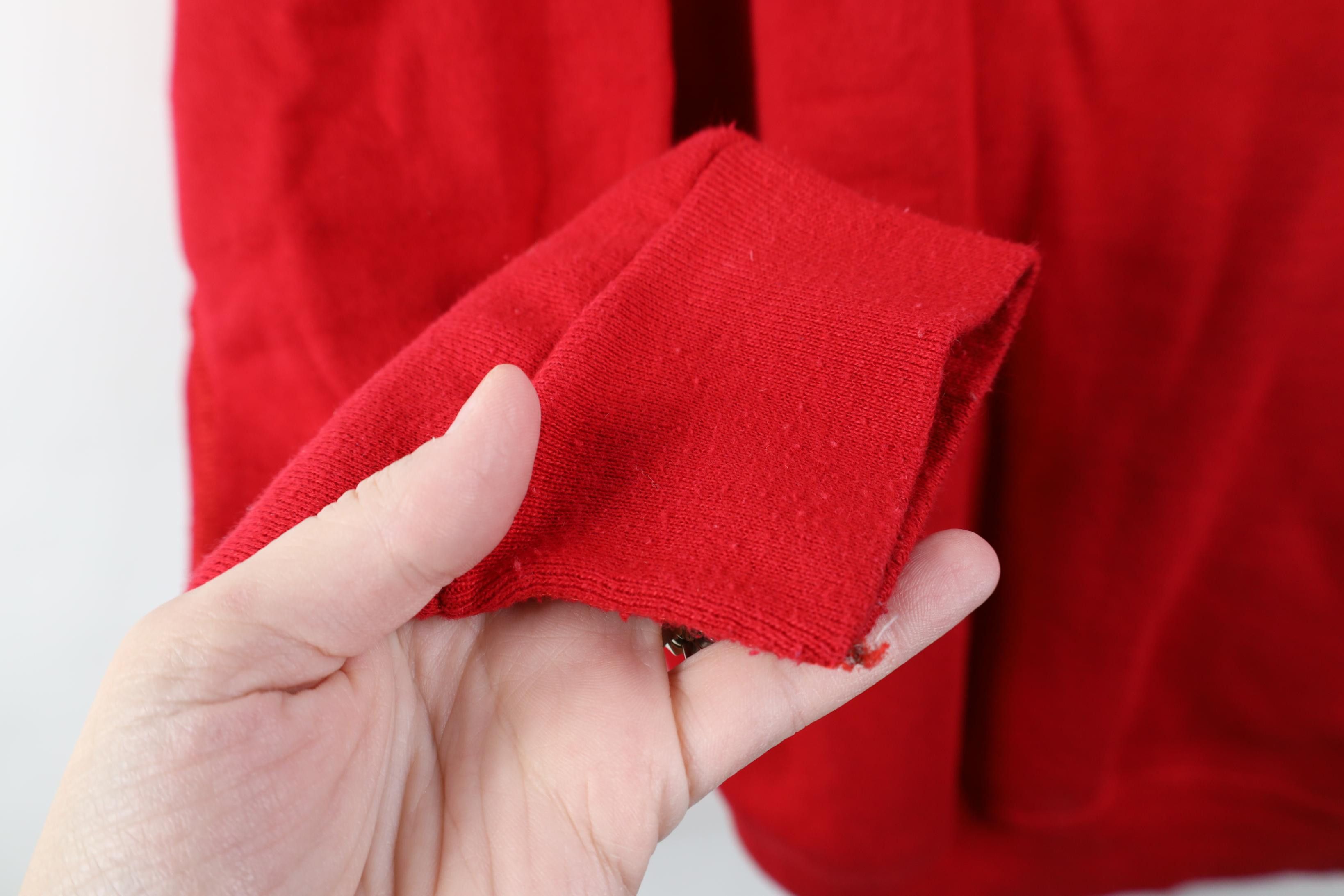 Vintage Vintage 70s 80s Heavyweight Crewneck Sweatshirt Red USA Size US L / EU 52-54 / 3 - 7 Thumbnail