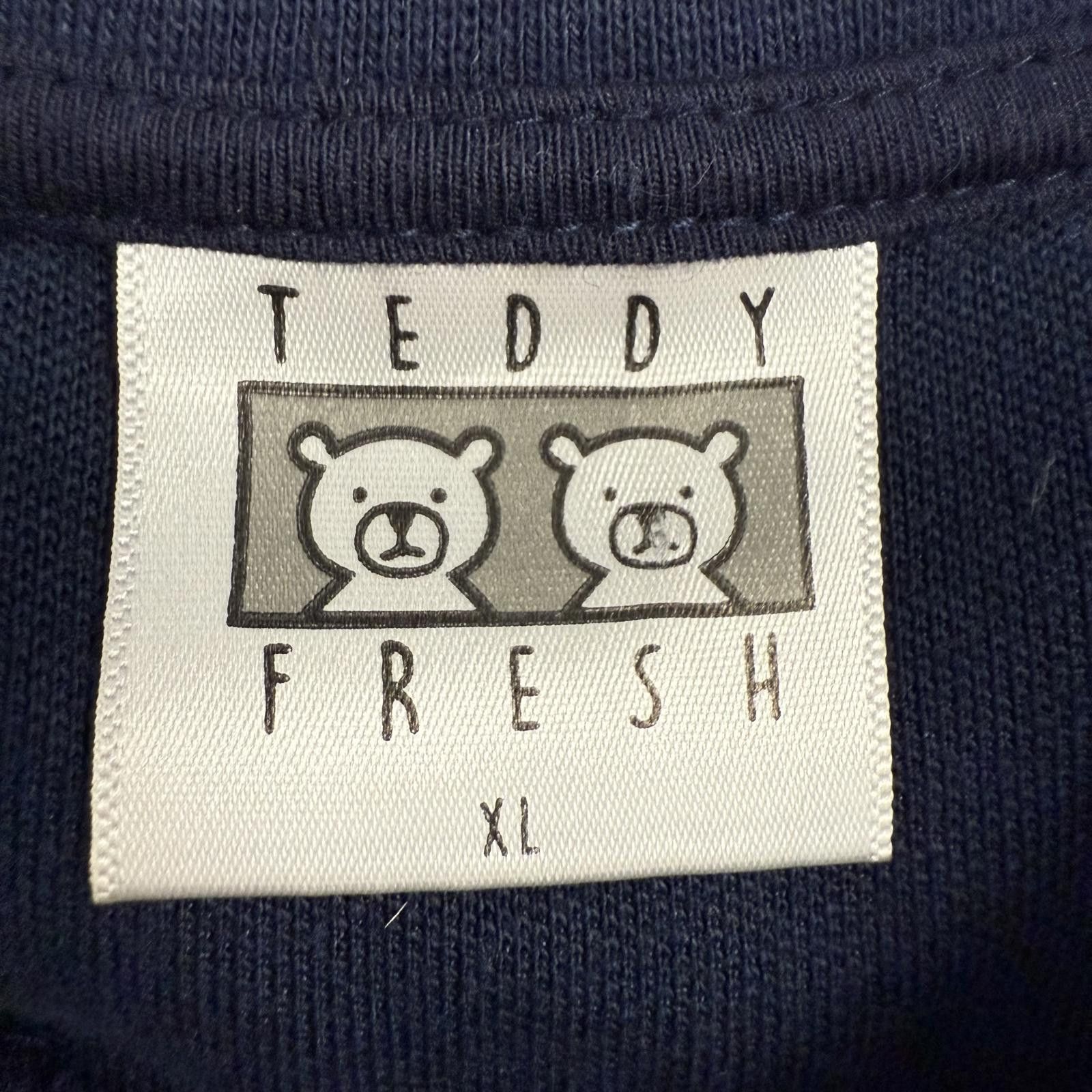 Teddy Fresh Rare Teddy Fresh Pile Weave Sports Spell-Out T-Shirt - XL Size US XL / EU 56 / 4 - 6 Thumbnail