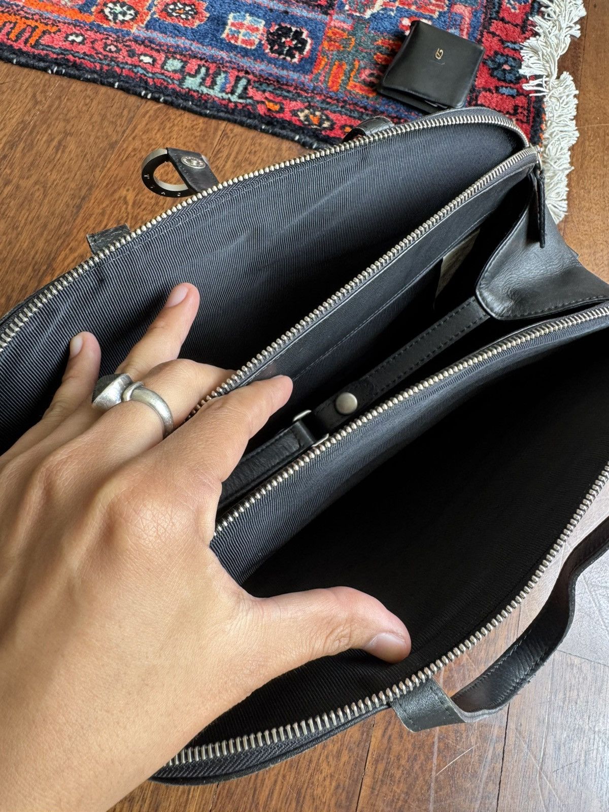Japanese Brand × Y's × Yohji Yamamoto Y'SACCS BY YOHJI YAMAMOTO SHOULDER SLING BAG Size ONE SIZE - 8 Thumbnail
