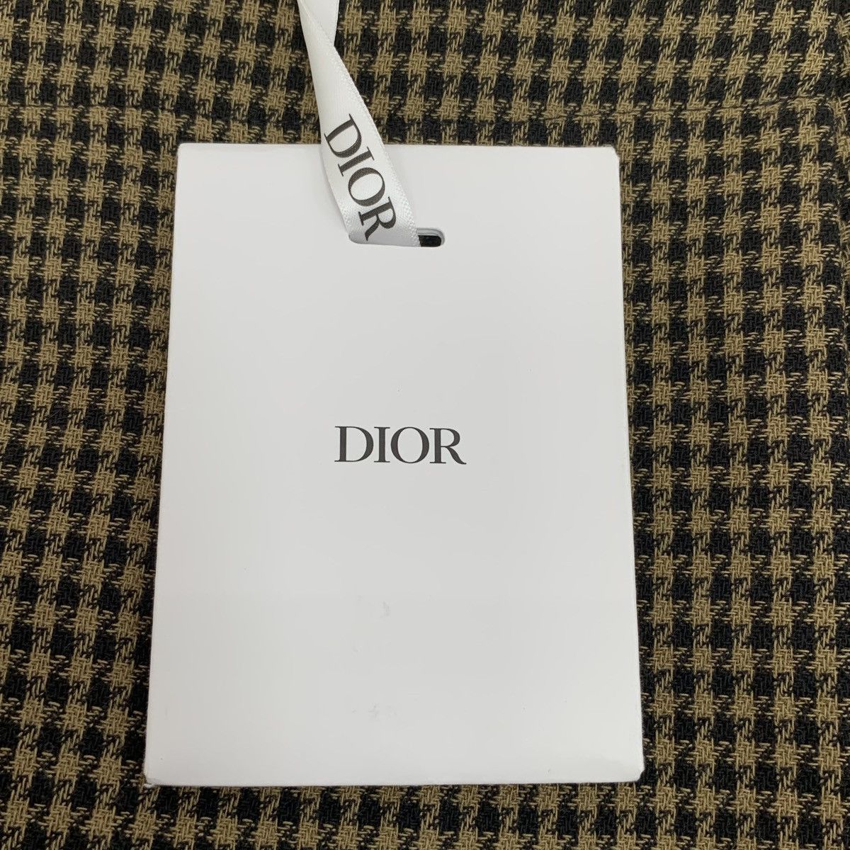Dior Dior Brown Houndstooth Wool Shorts K26WX Size 27" / US 4 / IT 40 - 6 Thumbnail