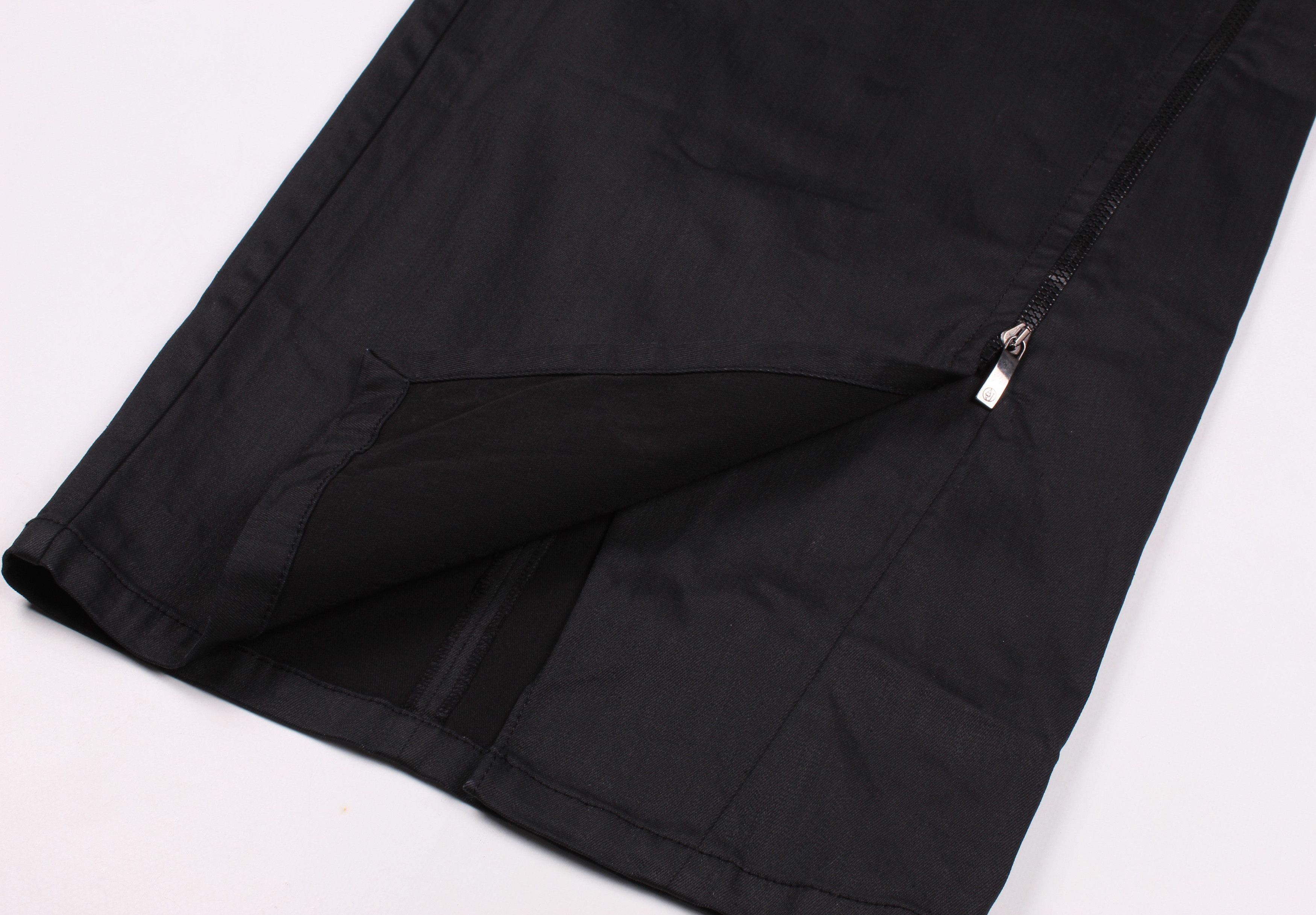 Armani Vintage Armani Jeans Y2K Grunge Glam Pencil Skirt Size 30" / US 8 / IT 44 - 7 Thumbnail