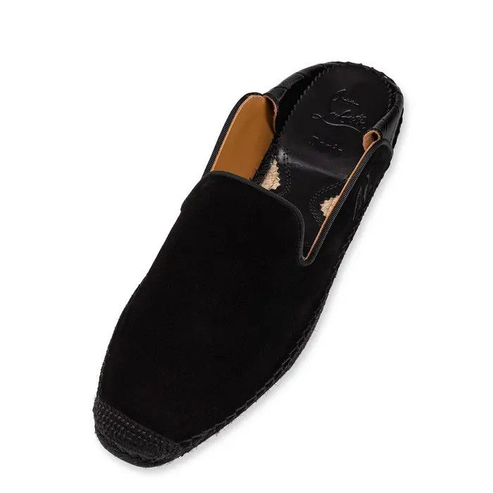 Christian Louboutin o1s1wg110125 Espadrilles in Black Size US 8 / EU 41 - 6 Thumbnail