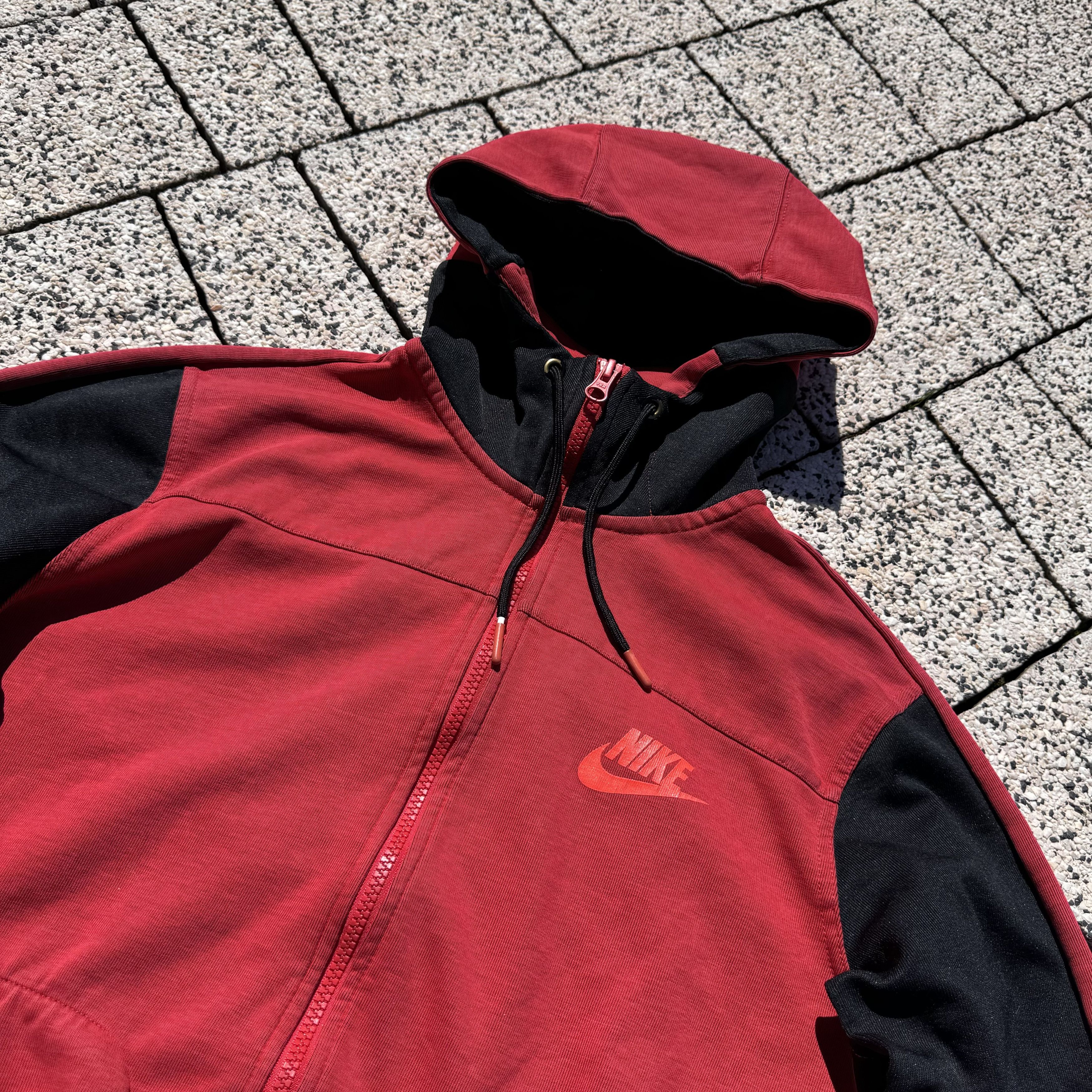 Nike × Vintage NIKE TECH FLEECE VINTAGE ZIP HOODIE NINJA DRILL Size US M / EU 48-50 / 2 - 3 Thumbnail