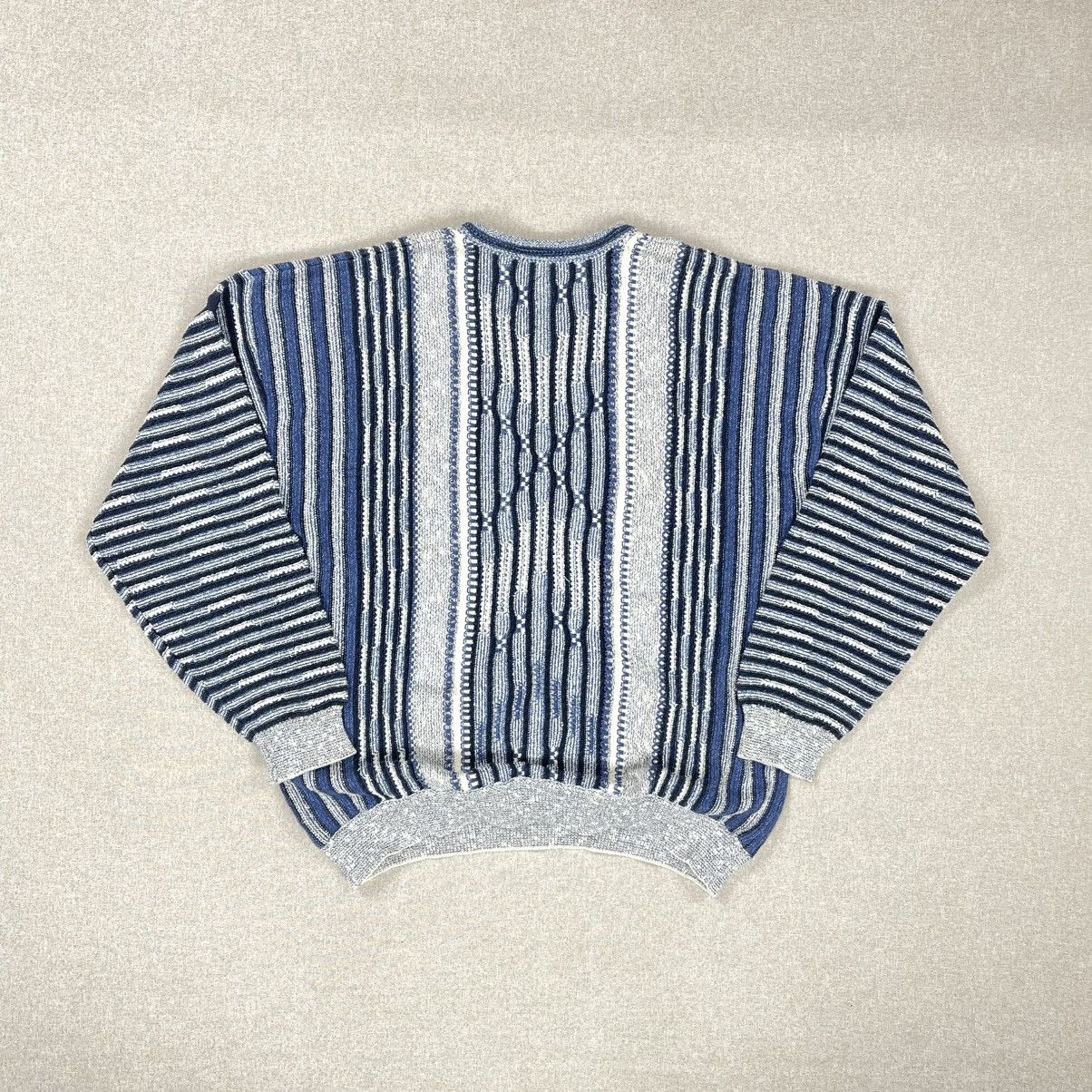 Coogi × Vintage VINTAGE COOGI / COLUCCI STYLE SWEATER CABLE KNIT STRUCTURE Size US M / EU 48-50 / 2 - 1 Thumbnail