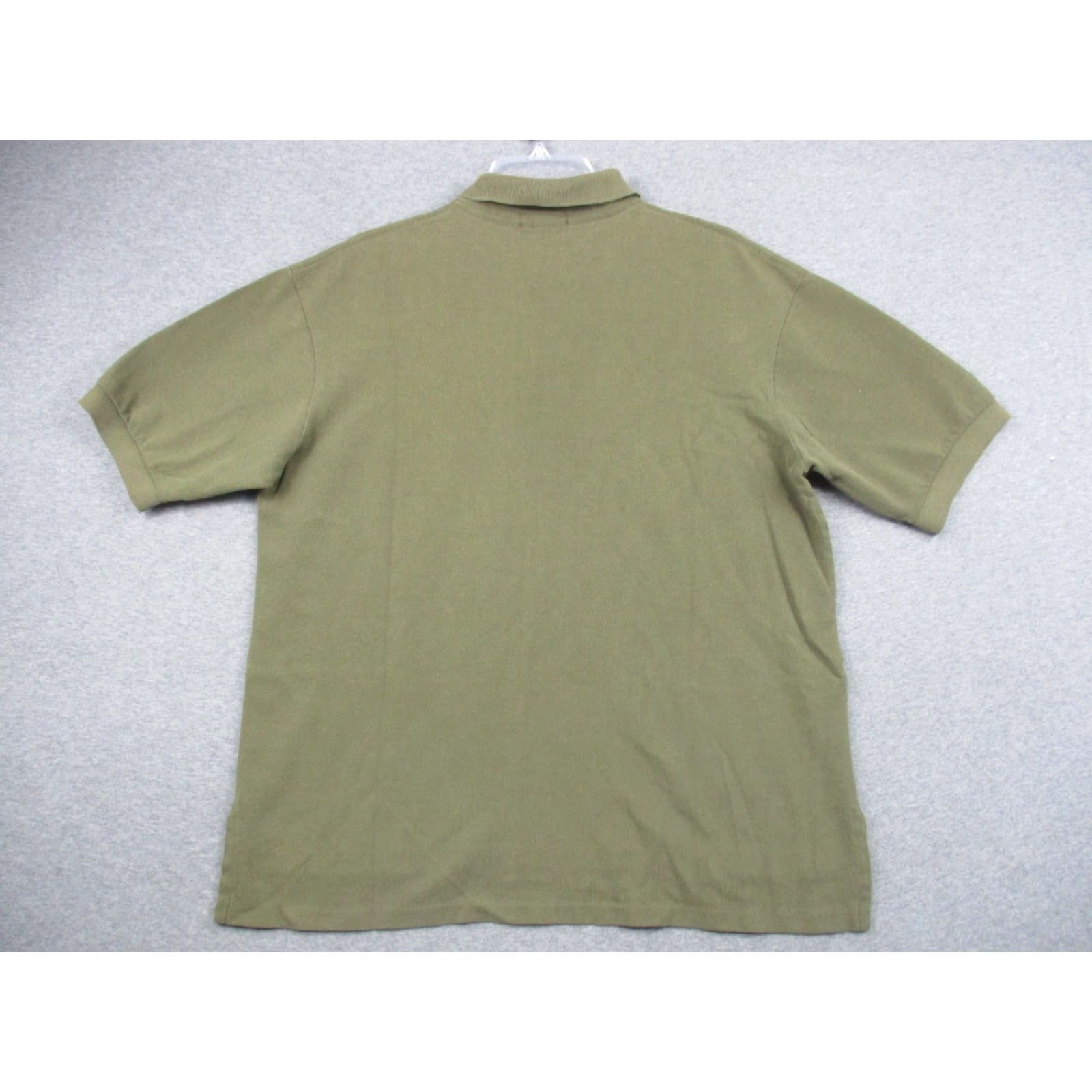 Vintage VINTAGE Perlis Mens Shirt Polo Large Cajun Crawfish Army Green Short Sleeve Size US L / EU 52-54 / 3 - 7 Thumbnail