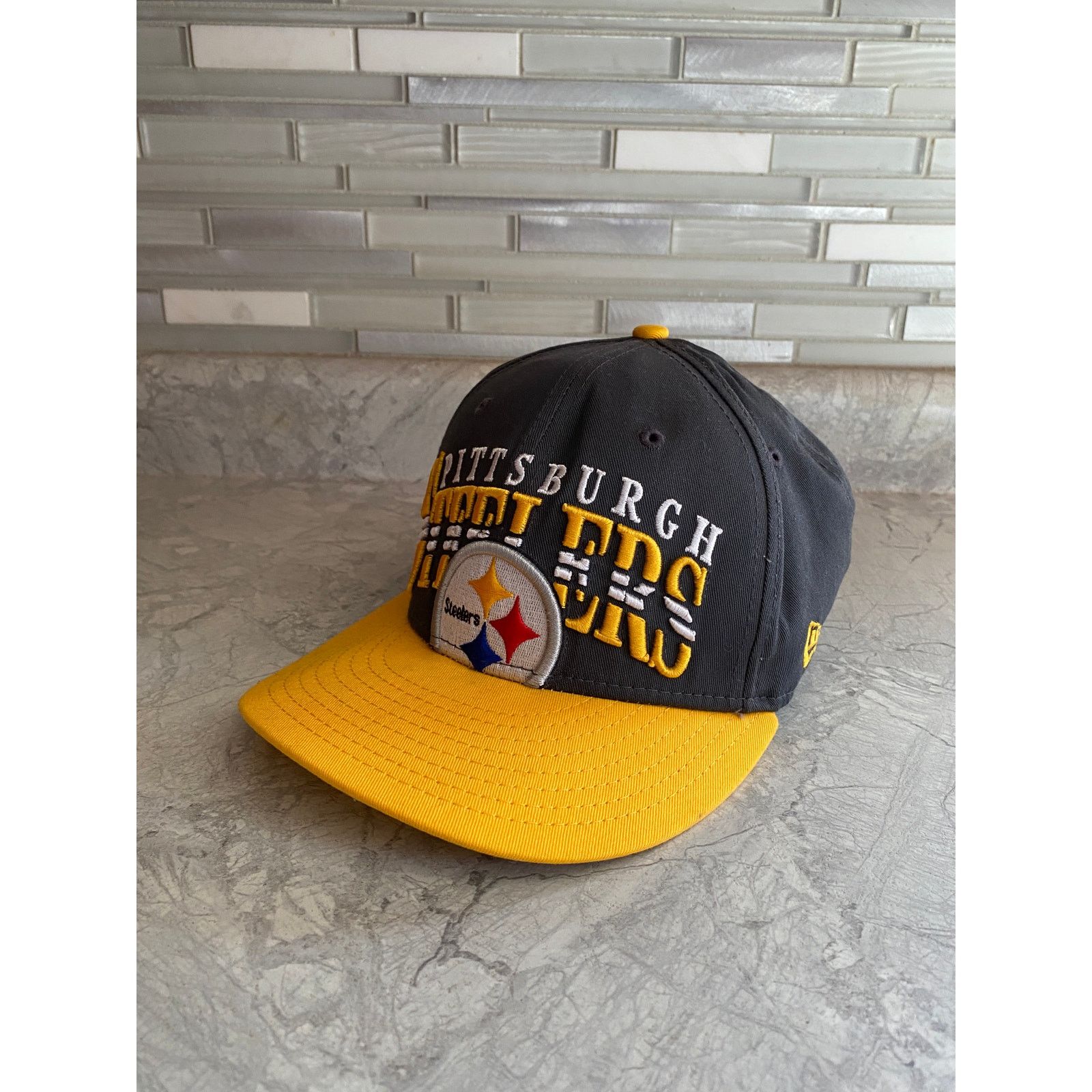 New Era Pittsburgh Steelers New Era Snapback Hat Size ONE SIZE - 1 Thumbnail