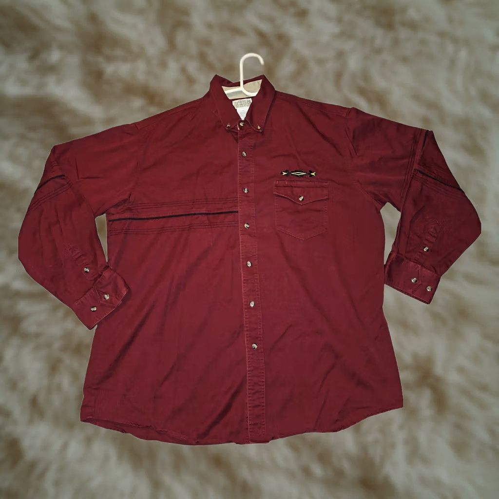 express red dress shirt Red Express dress shirt in great condition size small!!!