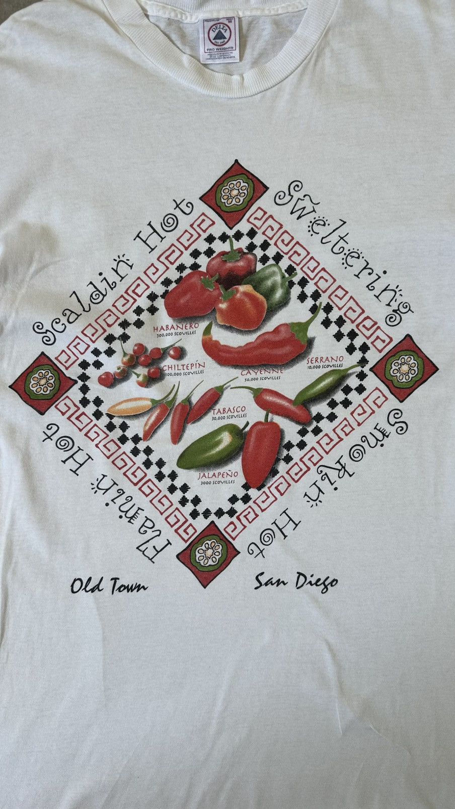 Vintage VINTAGE OLD TOWN SAN DIEGO CHILLIS TEE Size US M / EU 48-50 / 2 - 2 Thumbnail