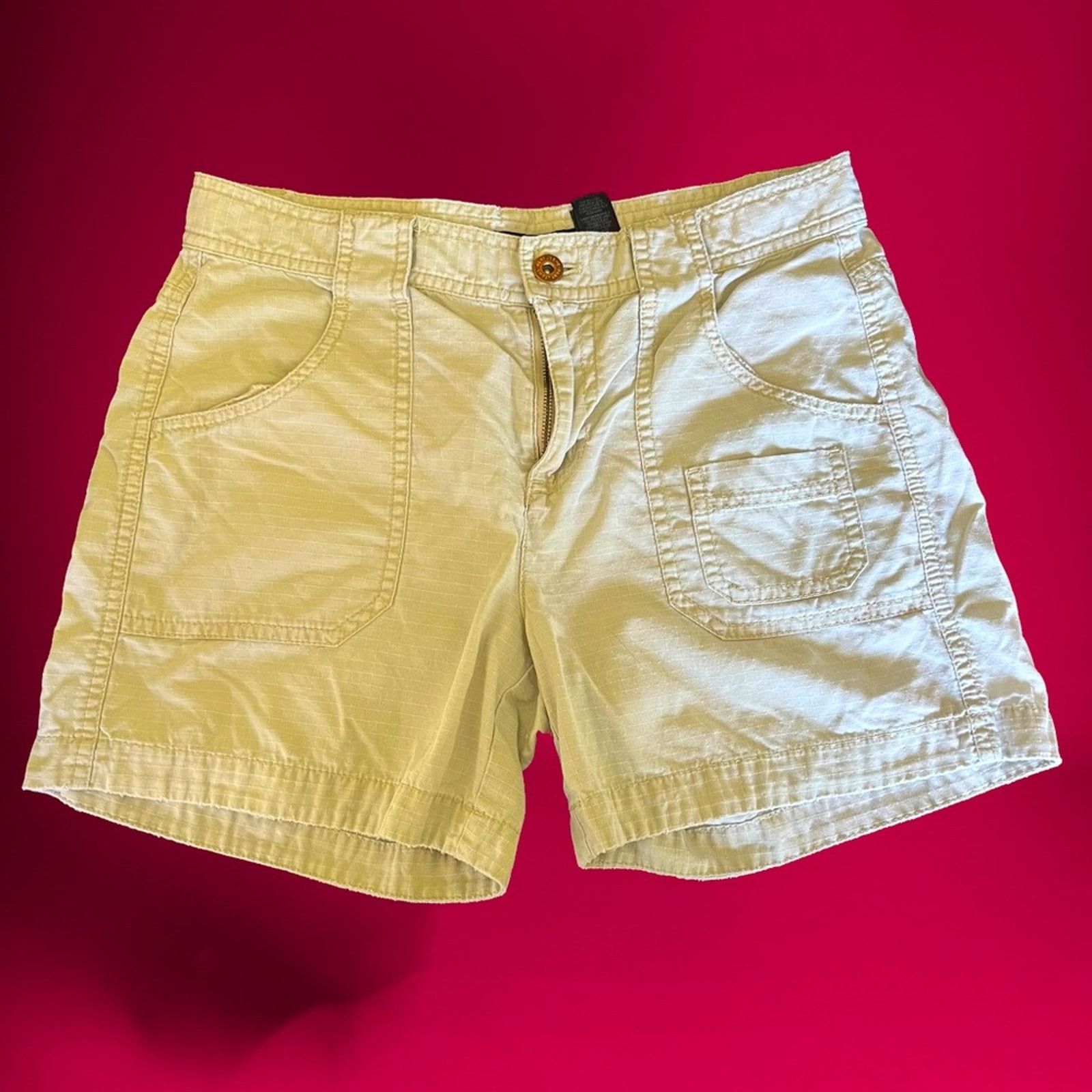 DKNY Vintage Y2K DKNY Cargo Mom Golf Shorts 100% Cotton Preppy Size 27" / US 4 / IT 40 - 1 Thumbnail