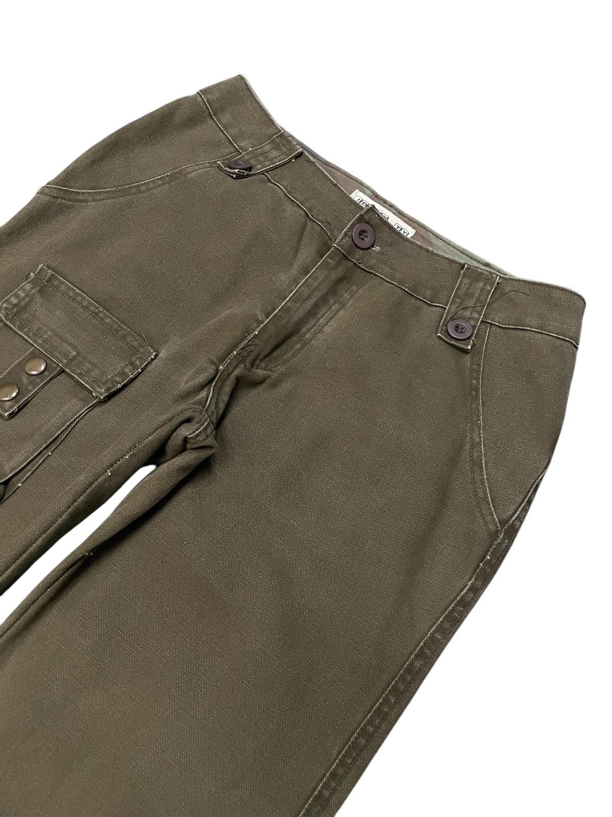 5351 POUR LES HOMMES × Le Grande Bleu (L.G.B.) Identity Japan gasmask 3D Pocket Faded Brown Pants Size US 28 / EU 44 - 3 Thumbnail