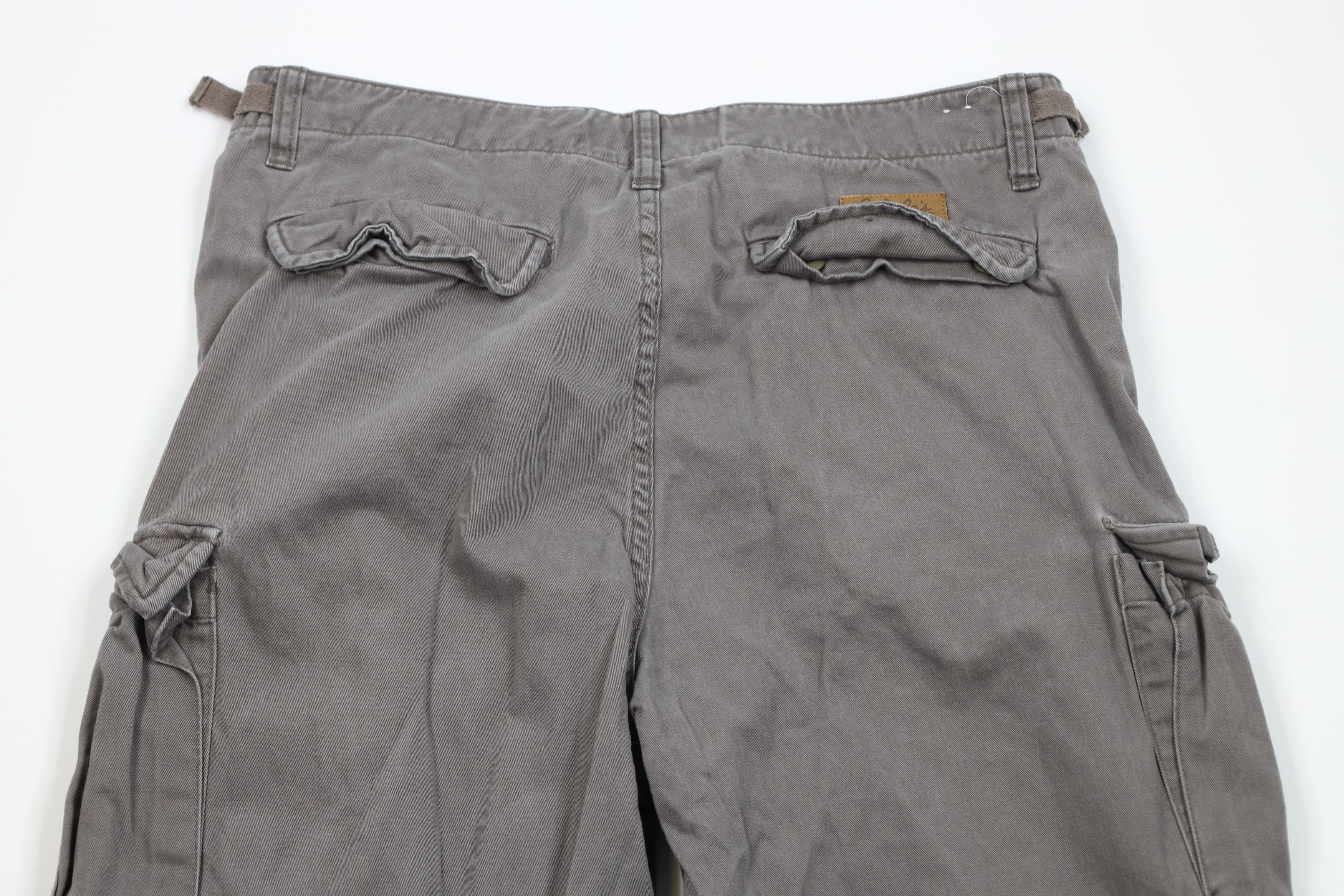 Cabelas Vintage Cabelas Baggy Relaxed Fit Wide Leg Cargo Pants Gray Size US 36 / EU 52 - 10 Thumbnail