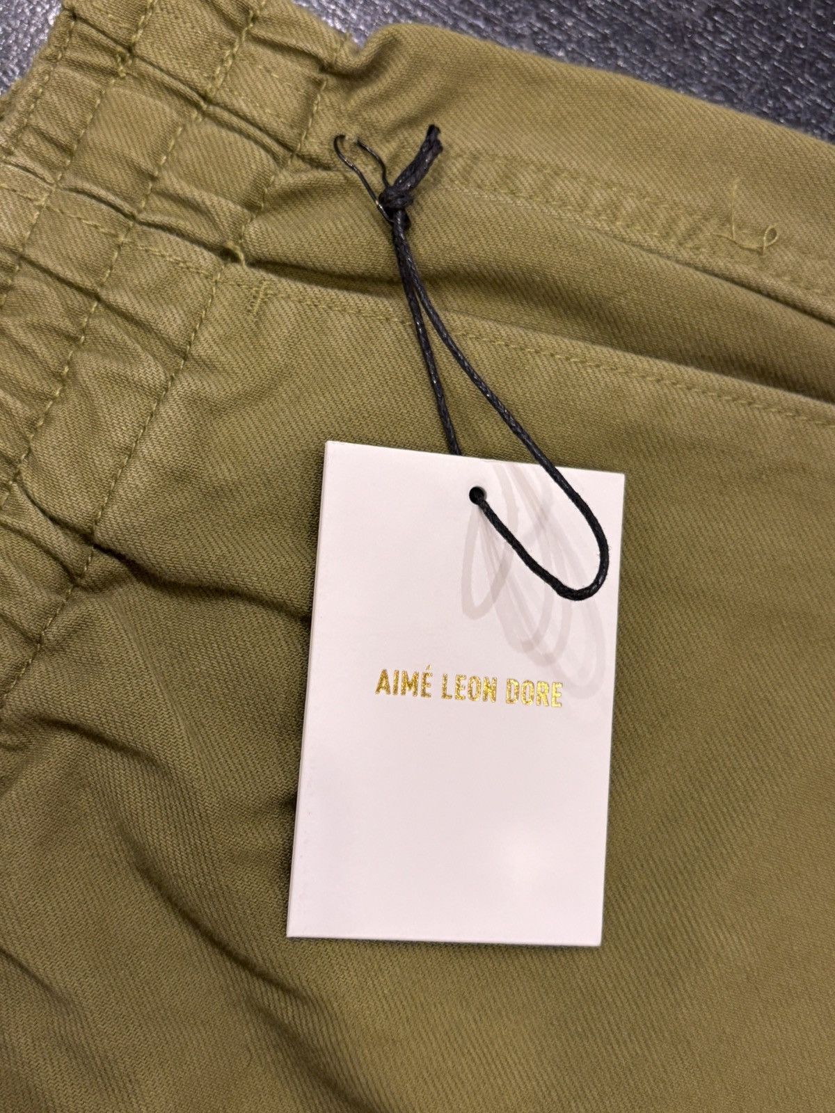 Aime Leon Dore Aime Leon Dore Chino Drawstring Shorts Size US 34 / EU 50 - 4 Thumbnail