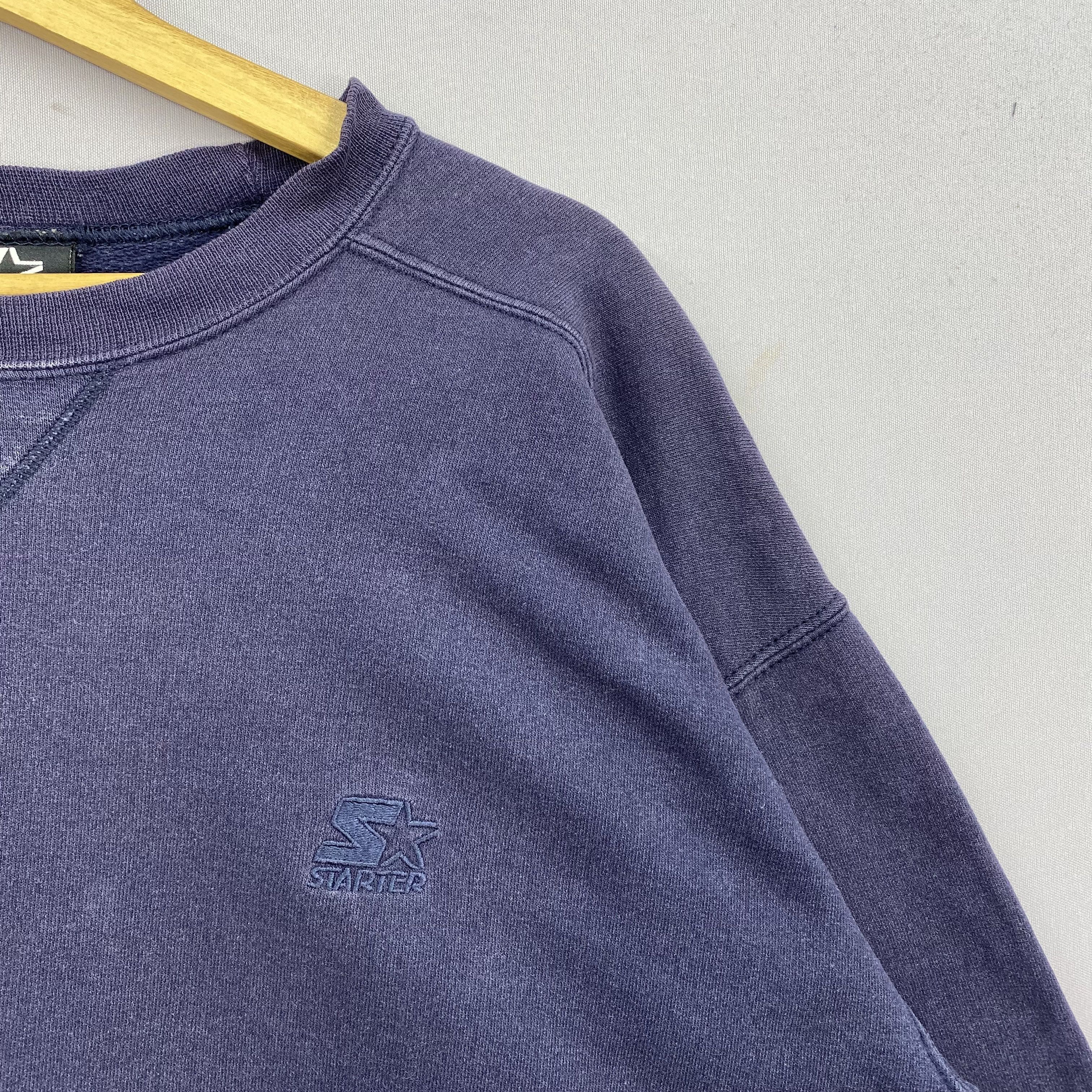 Starter Vintage 90s Starter Crewneck Sweatshirt Pullover Jumper Size US L / EU 52-54 / 3 - 4 Thumbnail