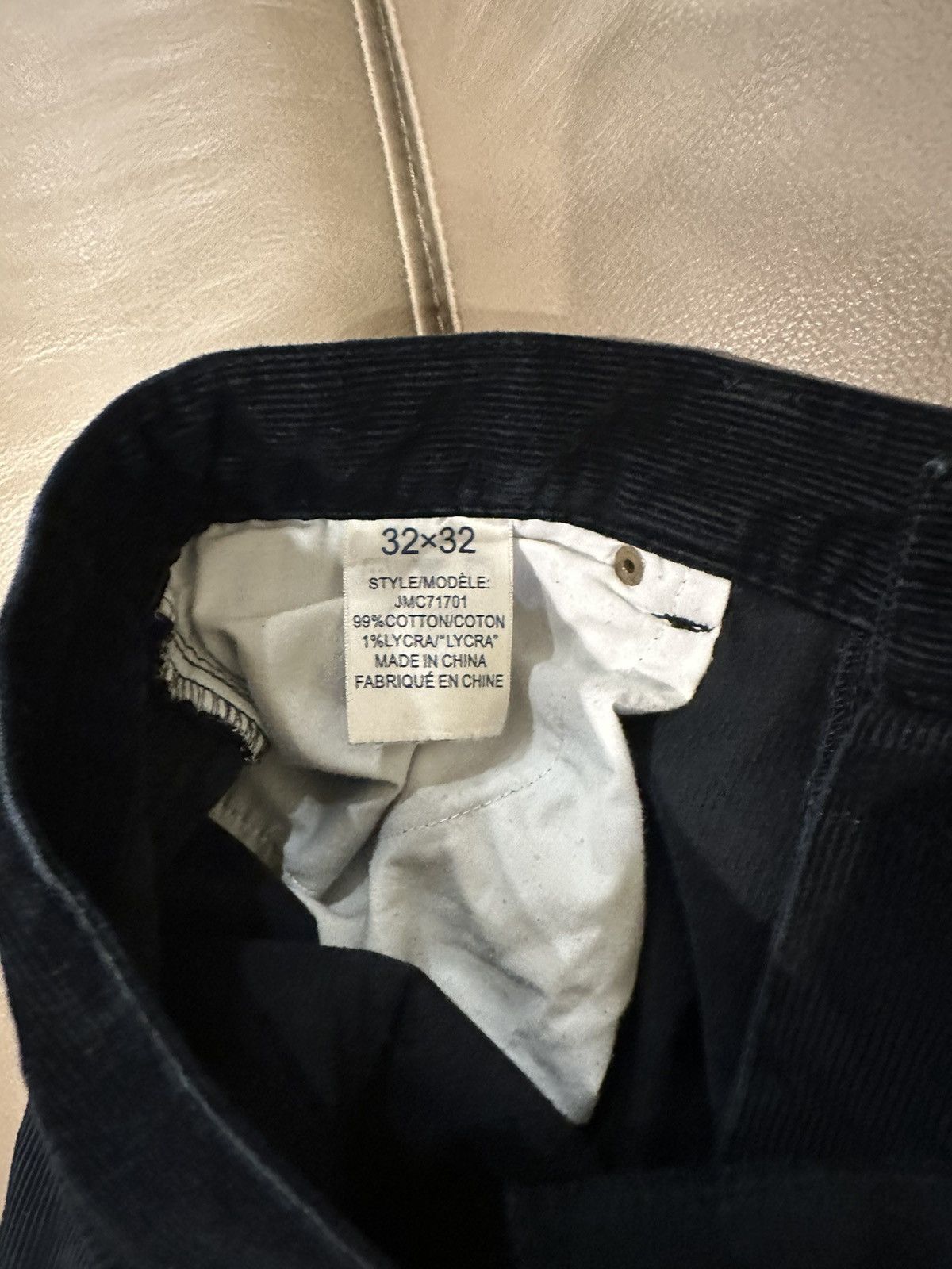 Denver Hayes Denver Hayes Corduroy Navy Pants Size US 32 / EU 48 - 3 Thumbnail