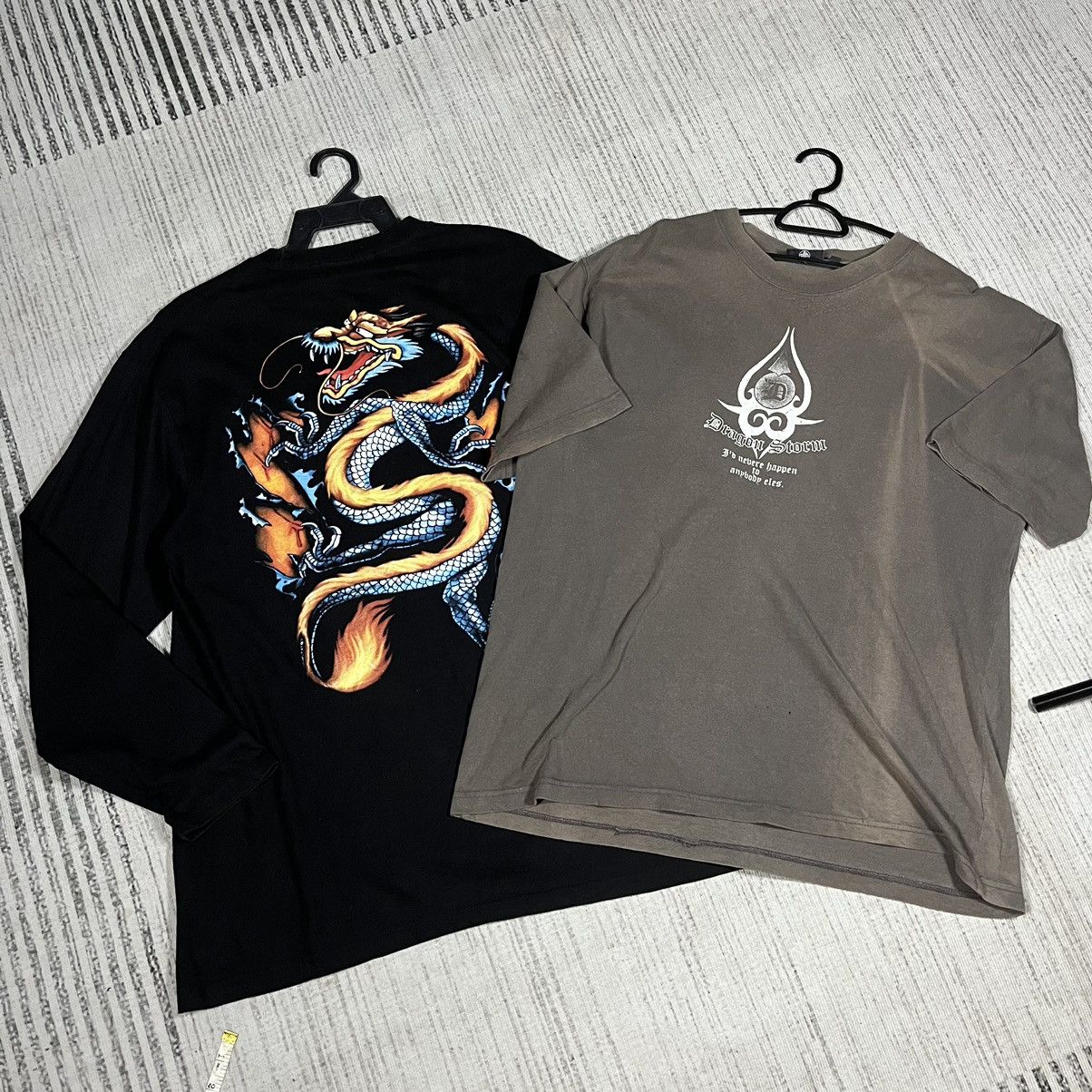 Japanese Brand × Vintage Vintage JapaneseBrand Crosskeys Sukajan tshirt Size US L / EU 52-54 / 3 - 4 Thumbnail