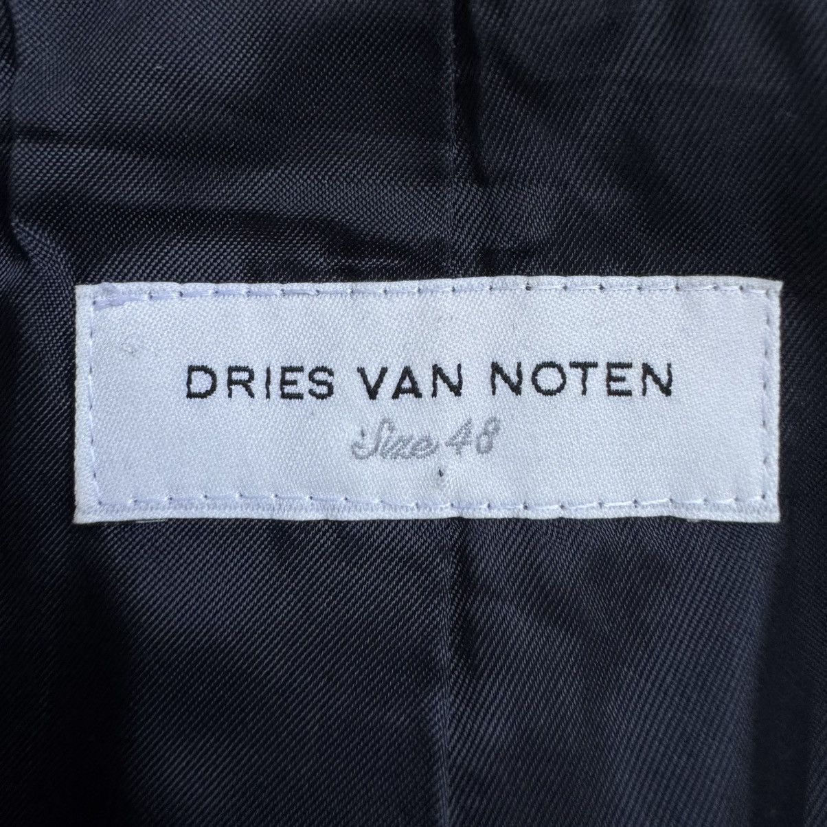 Dries Van Noten Dries Van Noten FW2007 Gray Cropped Wool Blazer Jacket Size US M / EU 48-50 / 2 - 12 Thumbnail