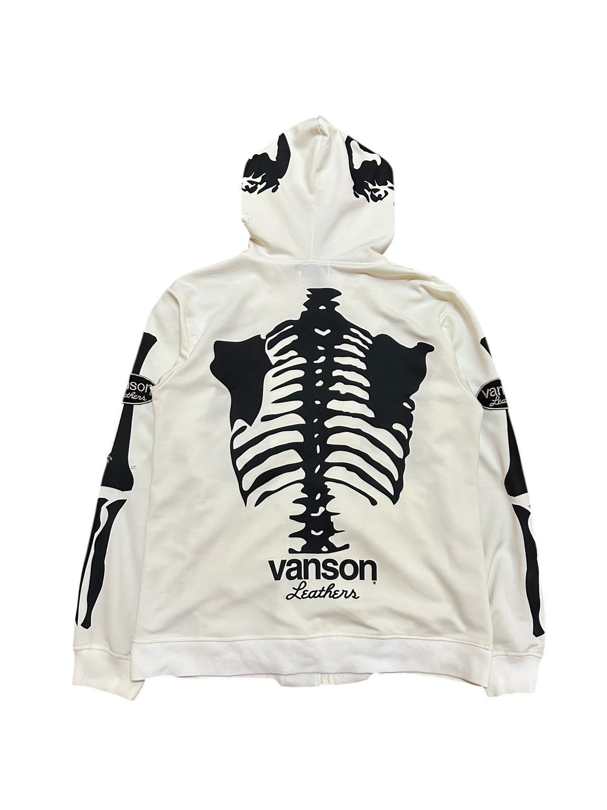 Vanson Leathers Vanson Leather Hoodie Size US L / EU 52-54 / 3 - 15 Thumbnail