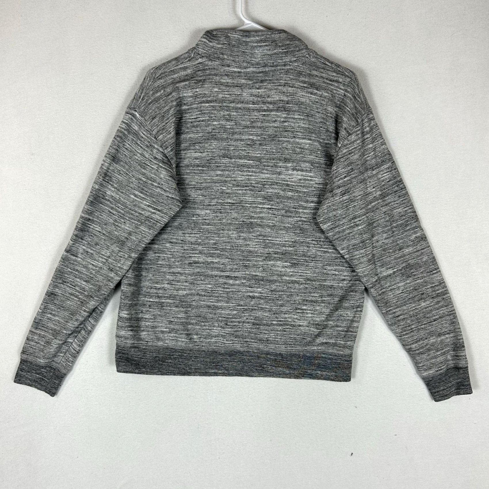 Pinko PINK Victoria's Secret 1/4 Zip Sweatshirt Women's Small Pullover Athletic Top Gray Size S / US 4 / IT 40 - 7 Thumbnail