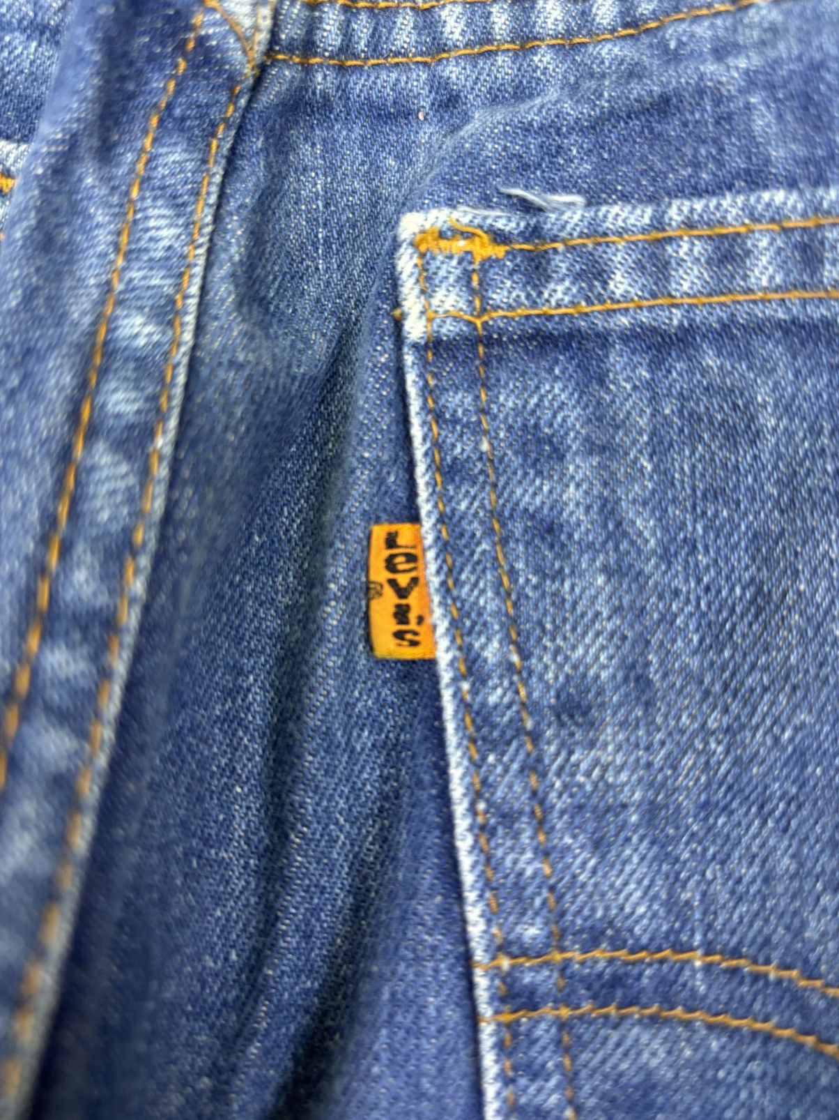 Levi's 💥Vintage💥80s Levis 646 Blue Wash Bell Bottom Denim K2 Size US 29 - 11 Thumbnail