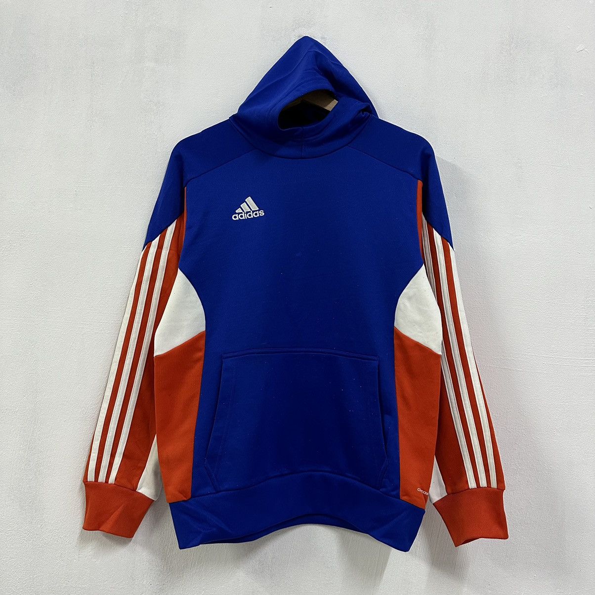 Adidas × Vintage Vintage Adidas Sweatshirt Sweater With Hoodies Rare Size US M / EU 48-50 / 2 - 1 Thumbnail