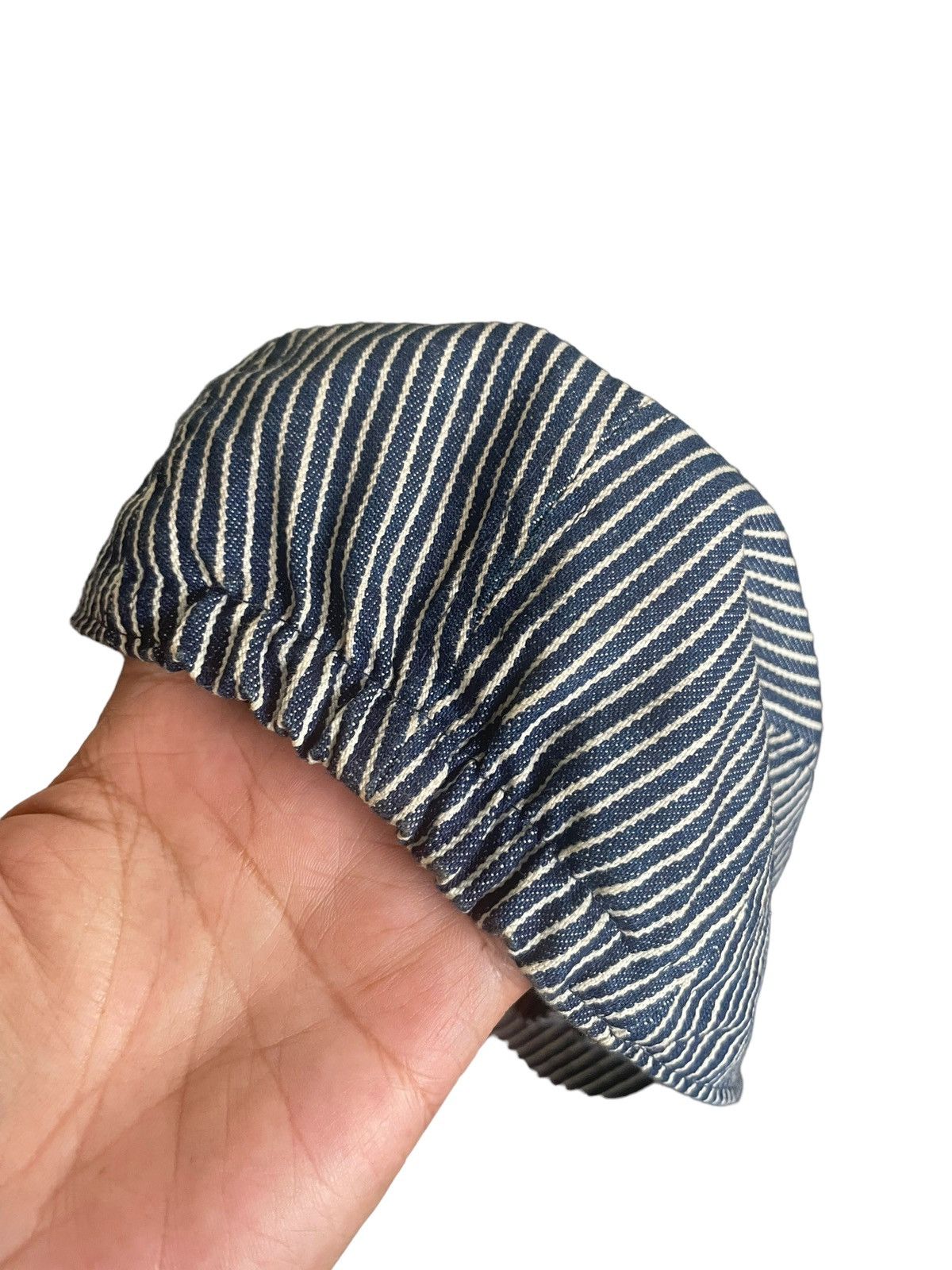 Japanese Brand Breeze Hickory Workers Cap Size ONE SIZE - 8 Thumbnail