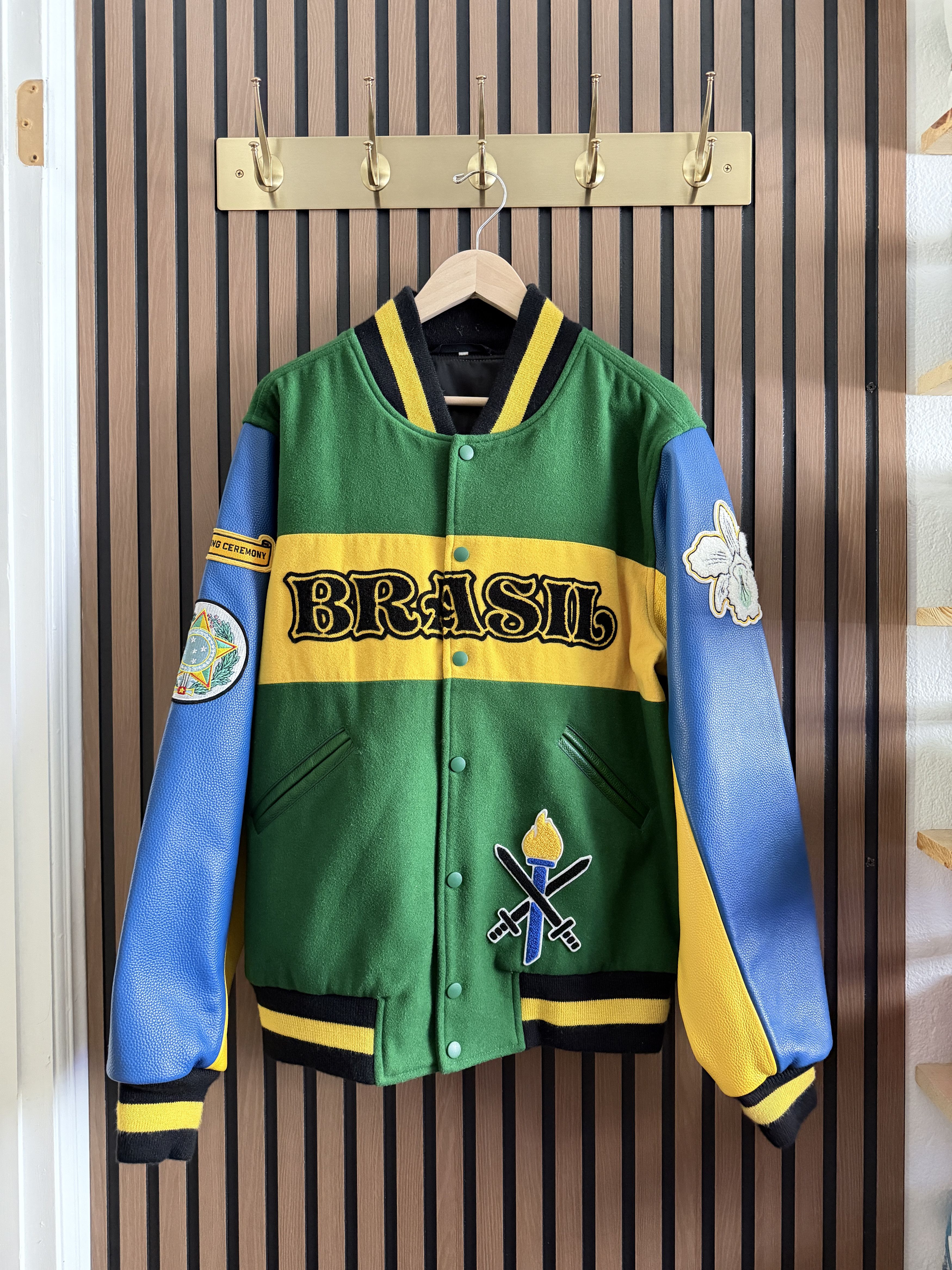 Opening Ceremony BRAZIL Global Varsity Opening Ceremony Size US XL / EU 56 / 4 - 1 Thumbnail