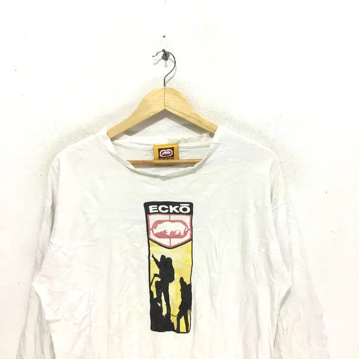 Ecko Unltd. Vtg ECKO UNLIMITED Hiking Skate Sweatshirt Big Logo Sweater Size US M / EU 48-50 / 2 - 2 Thumbnail