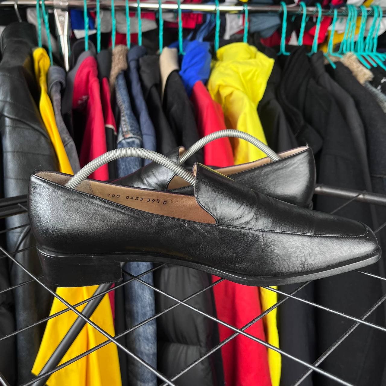 Gucci Gucci Black Leather Heeled Loafers Italy Size 39.5 Size US 9.5 / IT 39.5 - 7 Thumbnail
