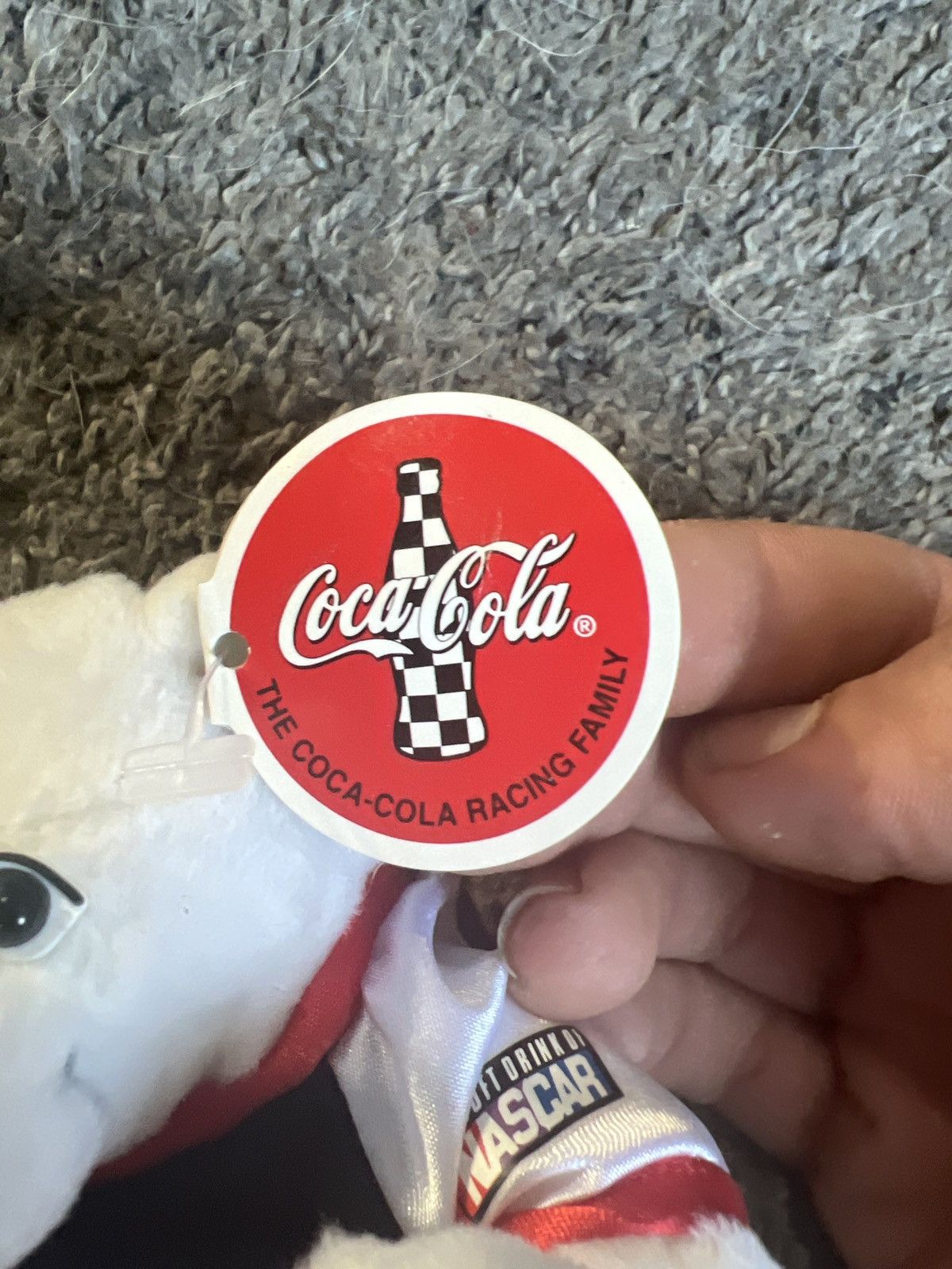 Coca Cola 1999 Coca-Cola NASCAR Kenny Irwin Plush Size ONE SIZE - 4 Thumbnail