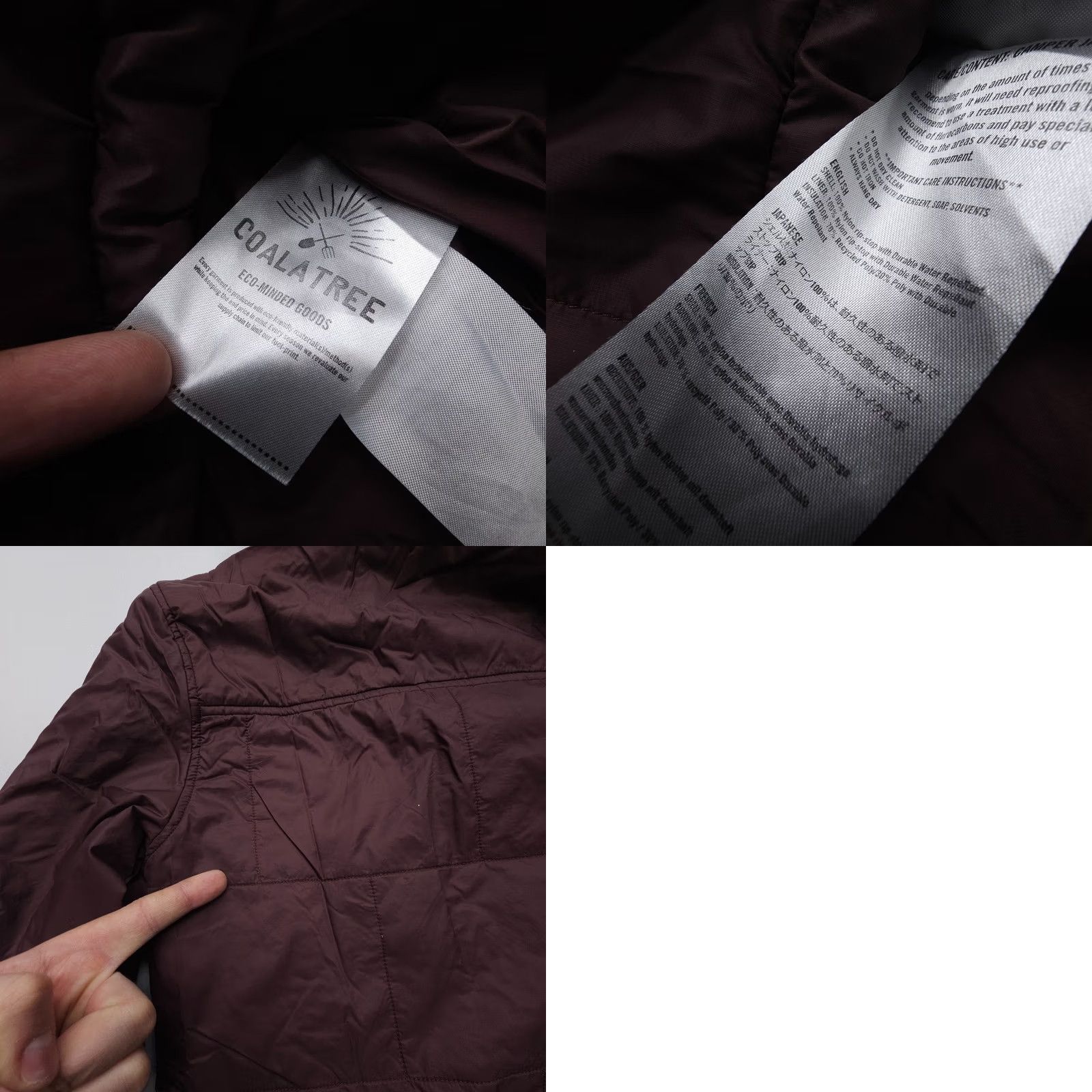 Vintage Coalatree Jacket Womens S Red Puffer Size Small Hooded Camping Outdoor Hiking Travel Quilted Size S / US 4 / IT 40 - 8 Thumbnail