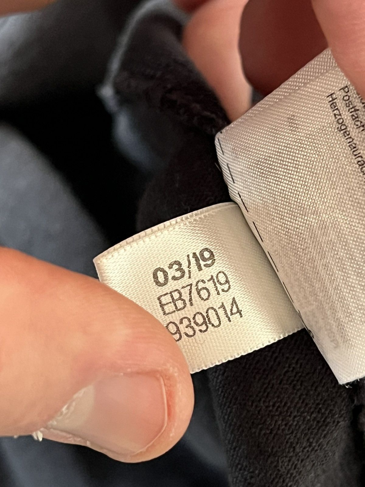 Adidas Rare Adidas EQT Style Big Logo Hard Cotton Active Men’s Tee Size US M / EU 48-50 / 2 - 14 Thumbnail