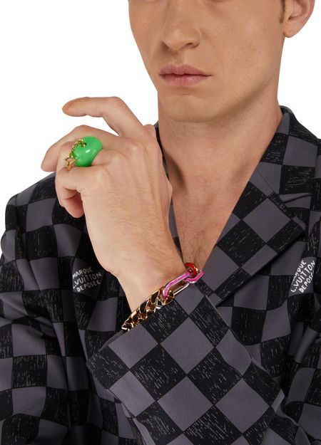 Louis Vuitton Louis Vuitton LV Fruits Apple Ring Size ONE SIZE - 2 Thumbnail