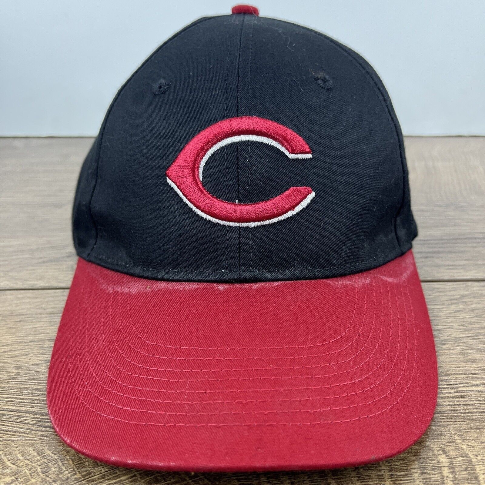 Other Cincinnati Reds MLB Hat Cincy Reds Hat Black Adjustable Adul Size ONE SIZE - 5 Thumbnail