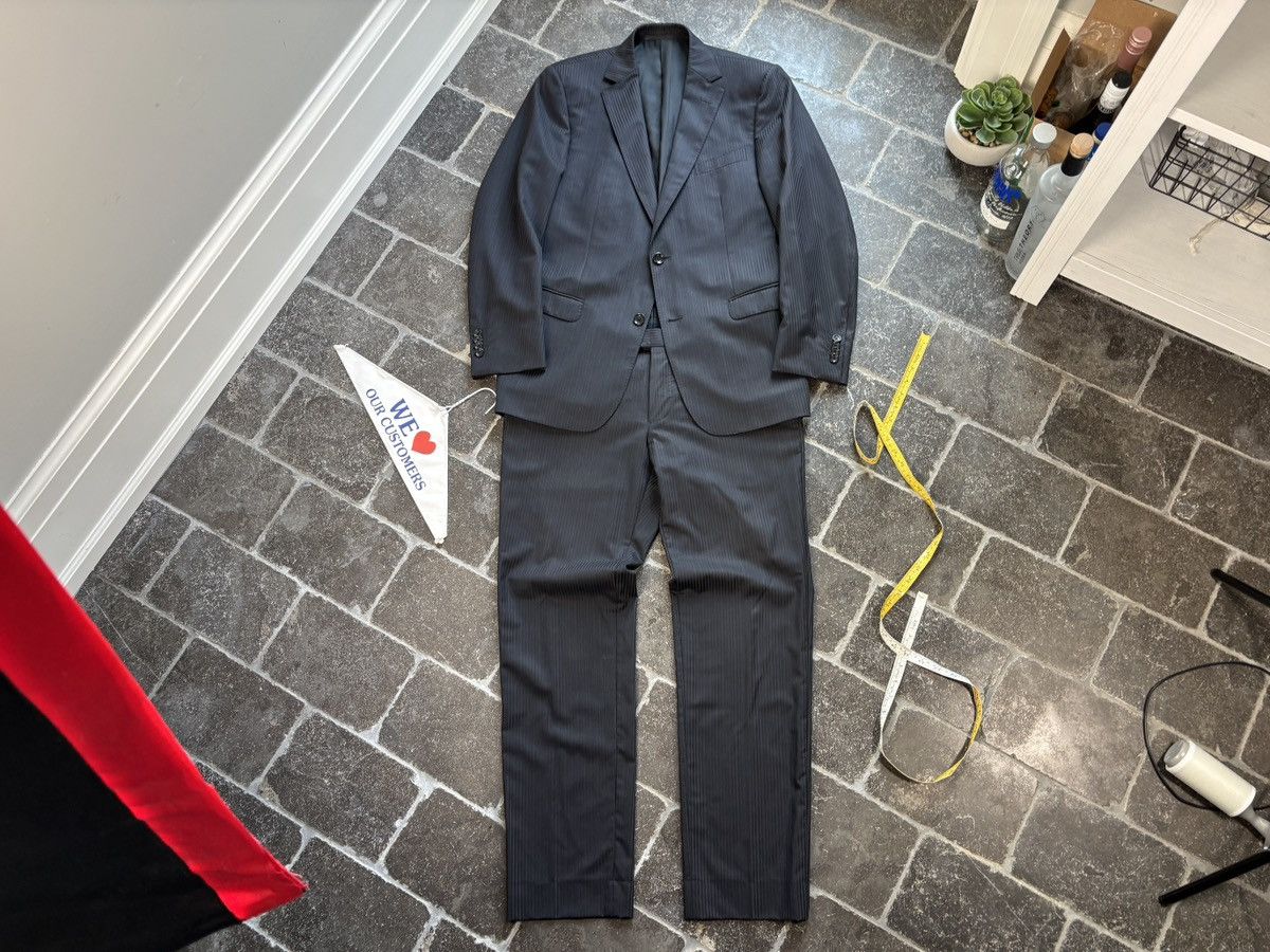 Ermenegildo Zegna Z Zegna Suit 2pc Two Piece Set Jacket Pants Tuxedo Designer Size 38S - 23 Thumbnail