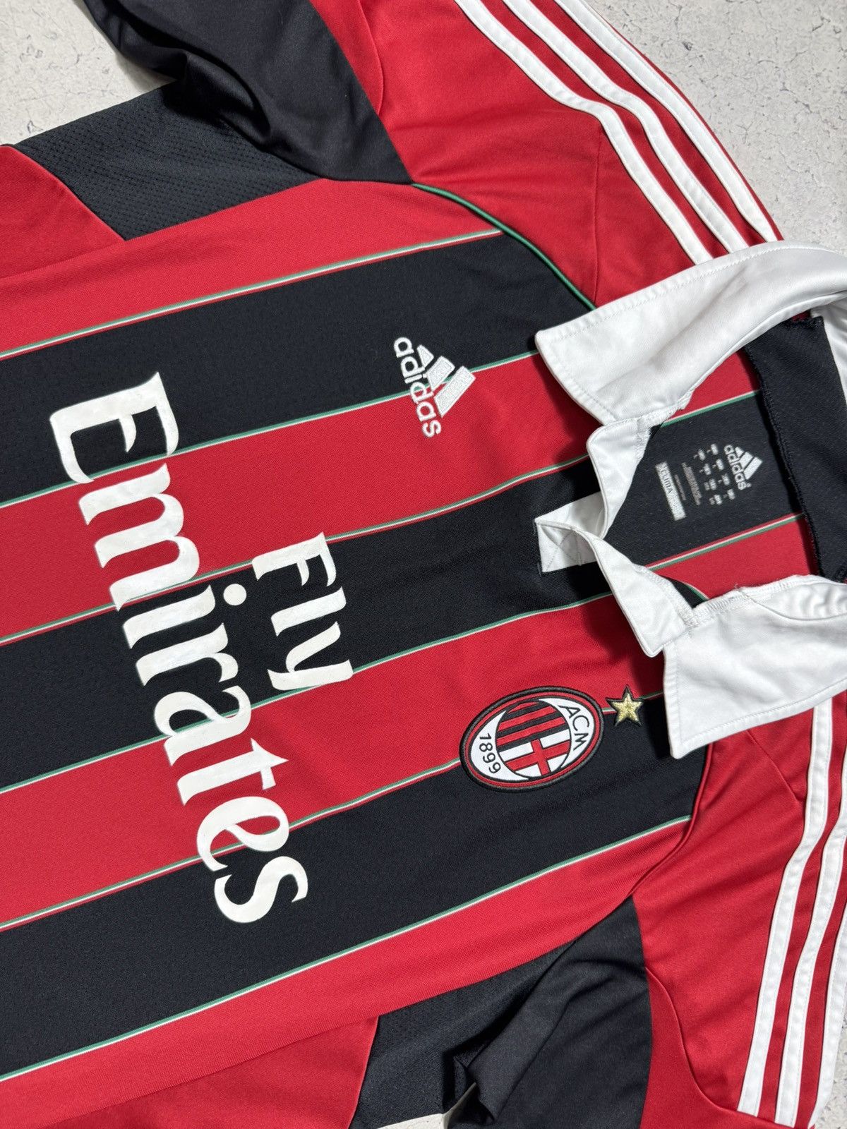 Adidas Adidas FC Milan 2012/2013 Soccer Jersey Football Size US L / EU 52-54 / 3 - 5 Thumbnail