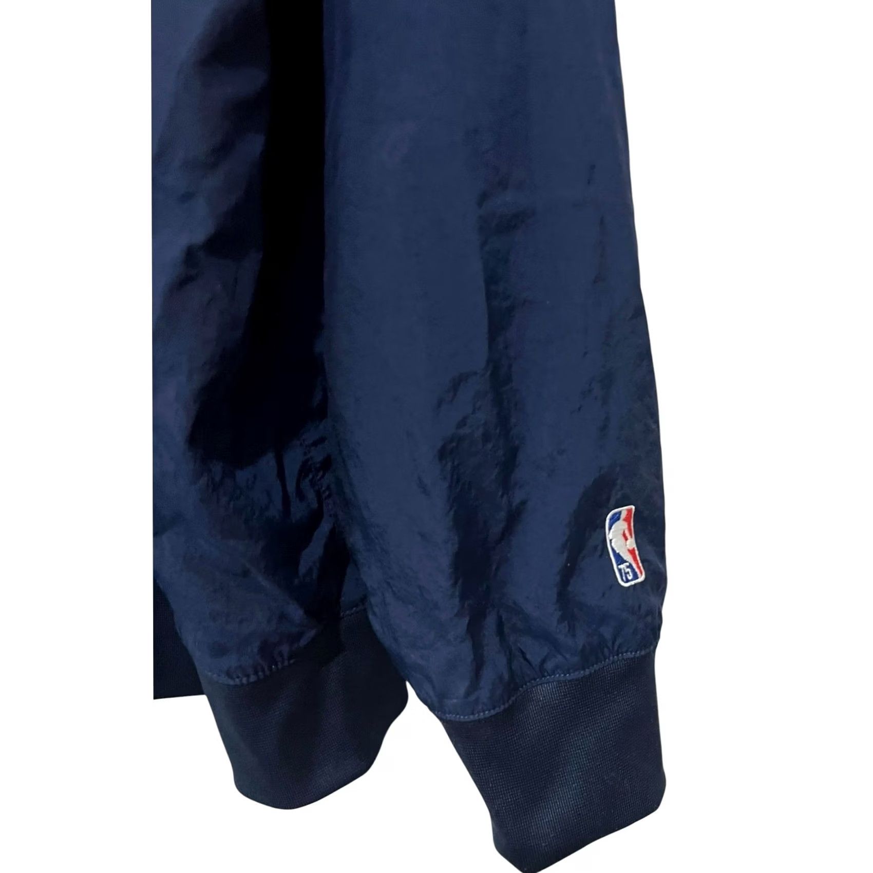 Nike Nike 75th Anniversary NBA Jacket Windbreaker XL/2XL Blue Unisex Adults Long Sleeve Zip Pockets Nylon Size US XXL / EU 58 / 5 - 6 Thumbnail