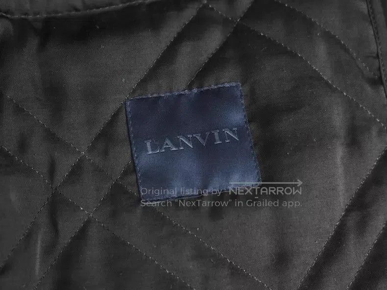 Lanvin Lanvin Black Plaid Polyester Suit Size US S / EU 44-46 / 1 - 6 Thumbnail