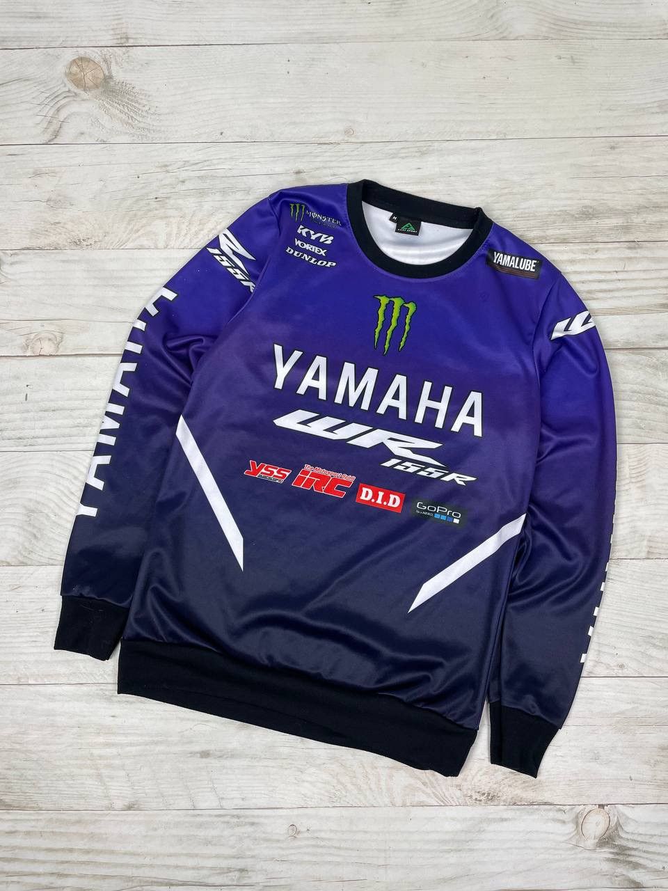 Yamaha Yamaha WR 155R Monster Racing Shirt Long Sleeve Jersey Size US M / EU 48-50 / 2 - 1 Thumbnail