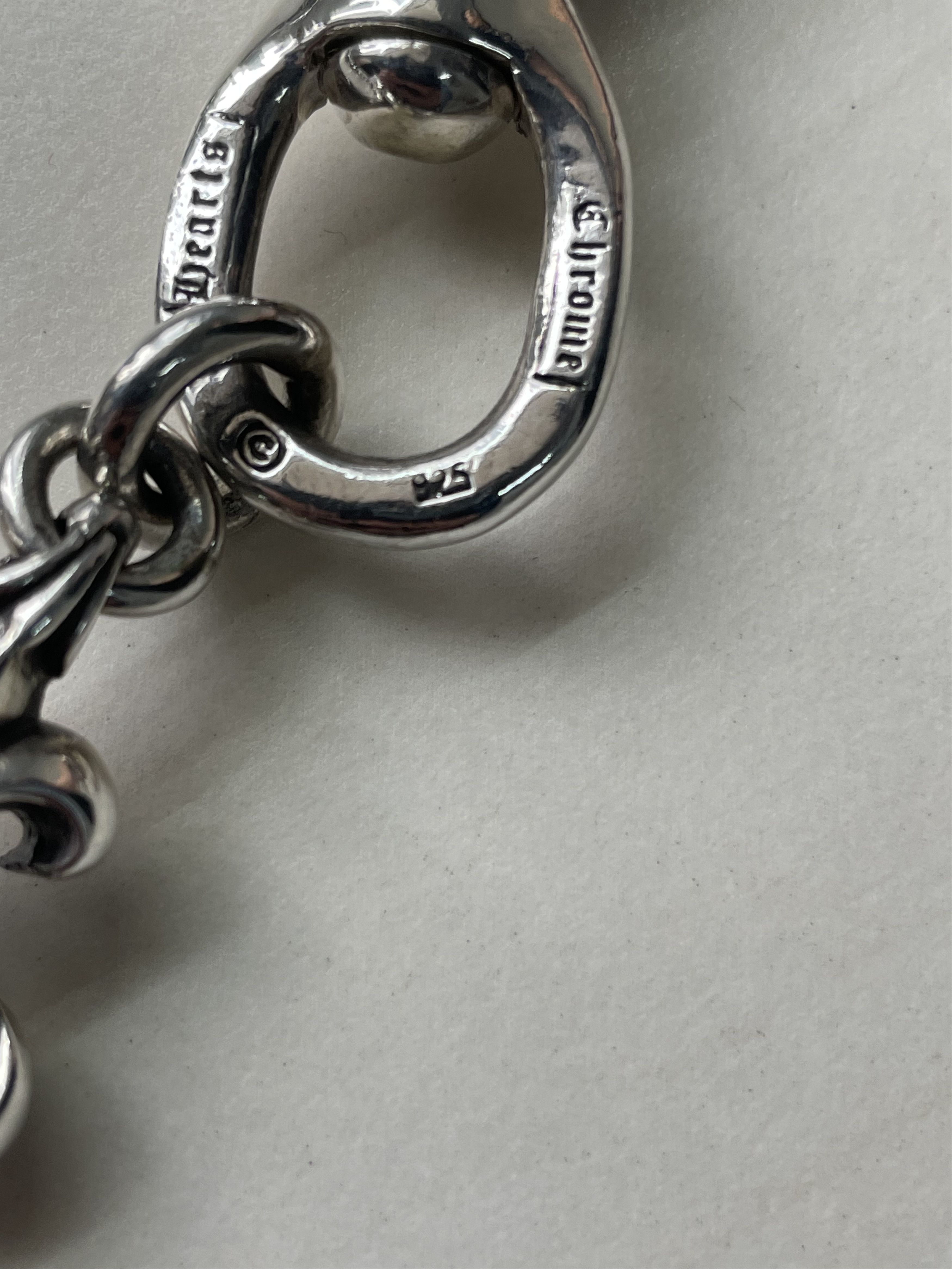 Chrome Hearts Chrome Hearts Silver BS Fleur De Lis Wallet Chain Size ONE SIZE - 13 Thumbnail