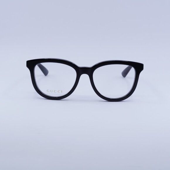 Gucci 🕶️ New Gucci GG1687O 001 Black Eyeglasses 52mm Size ONE SIZE - 2 Thumbnail