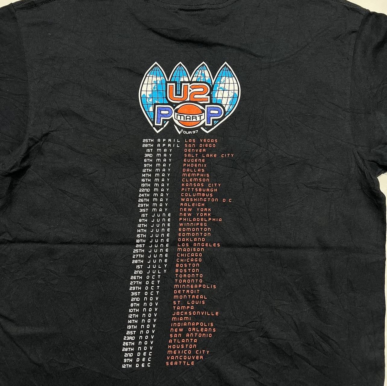 Other Vintage U2 1997 tour tee Size US M / EU 48-50 / 2 - 4 Thumbnail