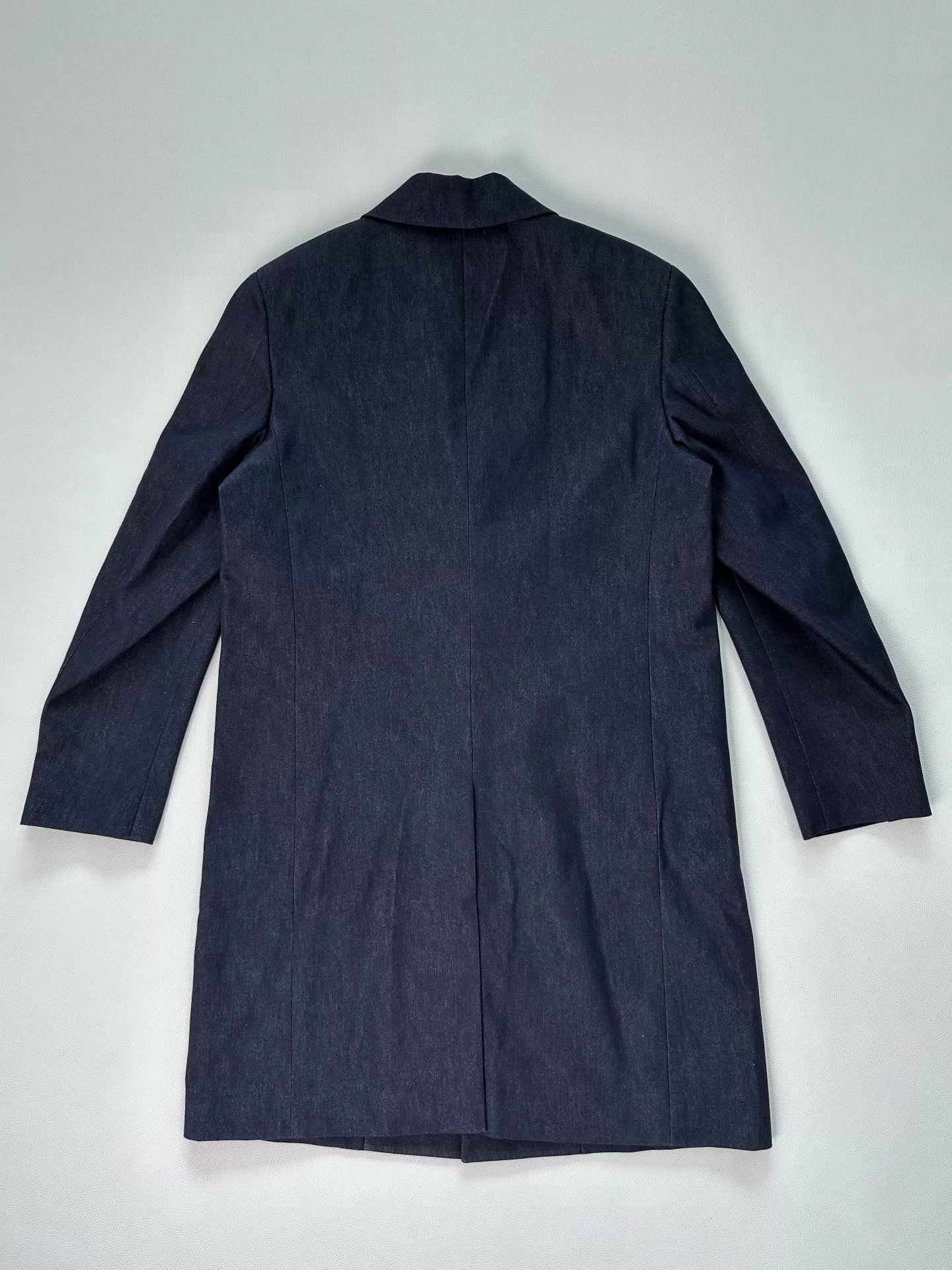 Fendi Fendi Men's Blue Cotton Denim Coat Size US L / EU 52-54 / 3 - 5 Thumbnail